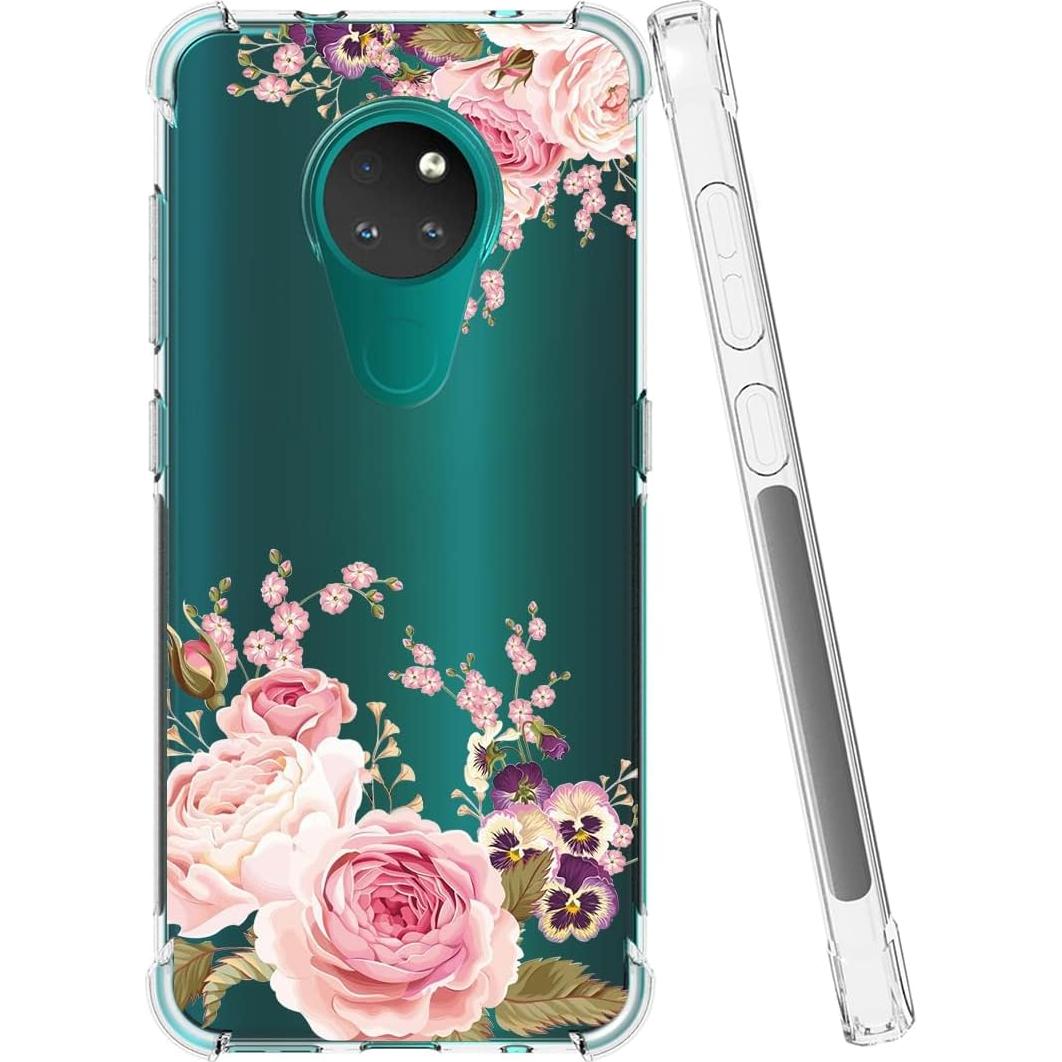 Funda Bumper TPU Transparente para Nokia 6.2 y 7.2 - Yerebel