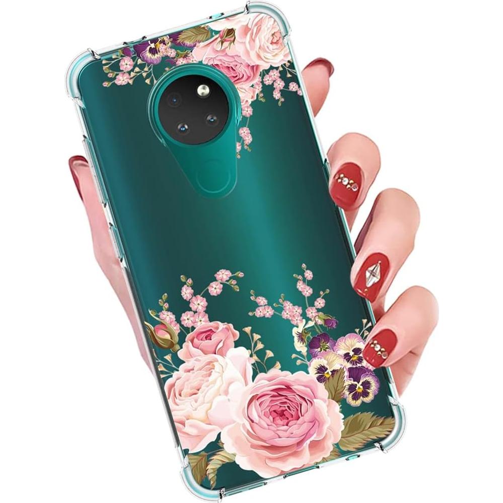 Funda Bumper TPU Transparente para Nokia 6.2 y 7.2 - Yerebel