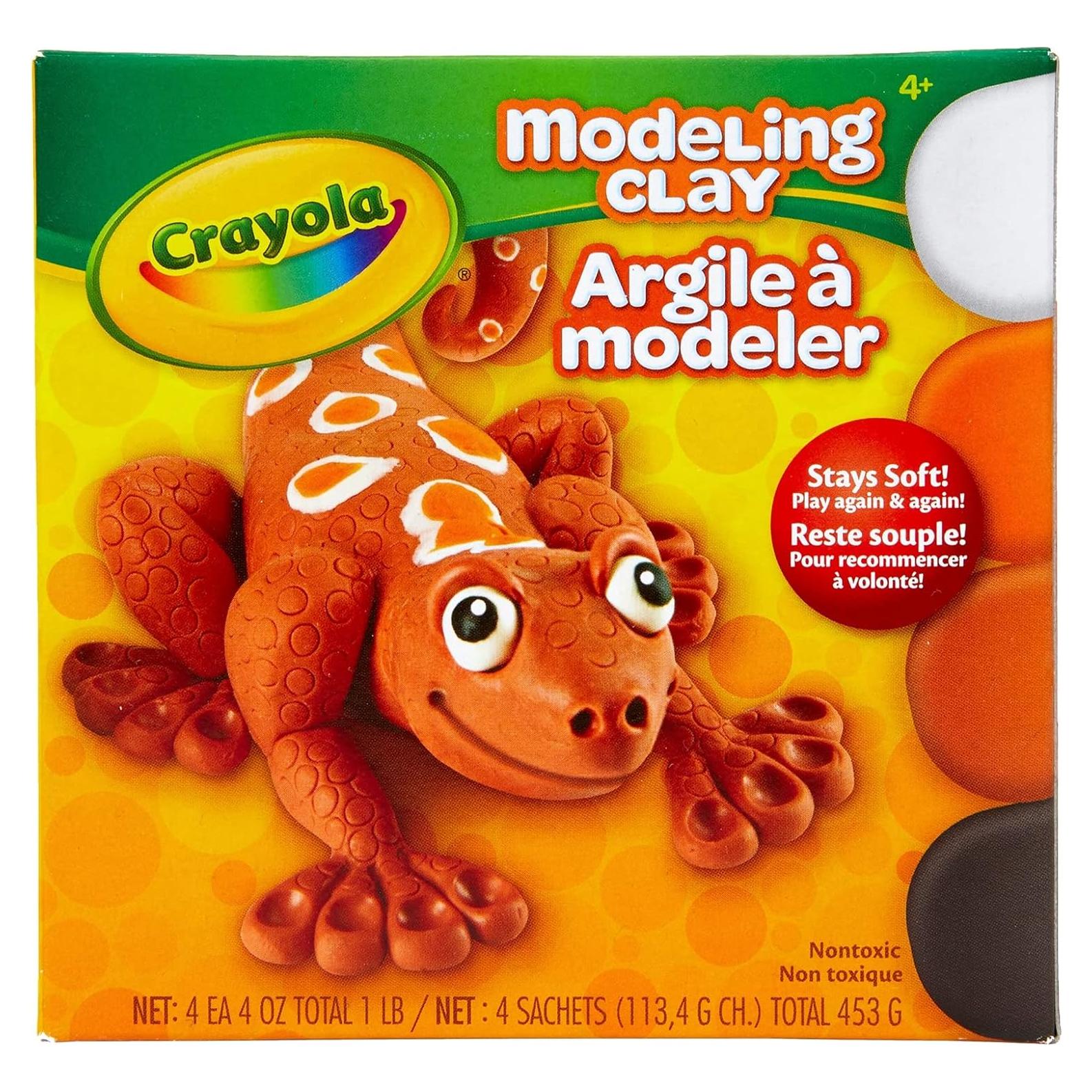 Arcilla para Modelar Crayola 0,45 kg No Tóxica Multicolor