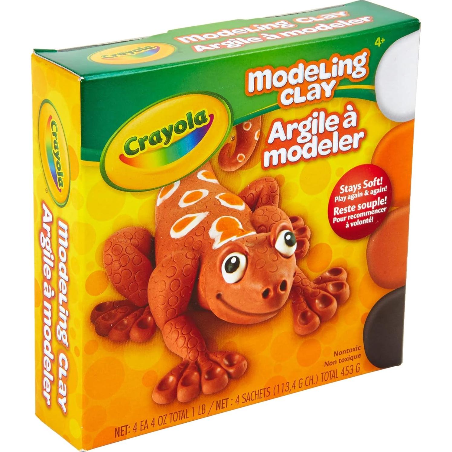 Arcilla para Modelar Crayola 0,45 kg No Tóxica Multicolor