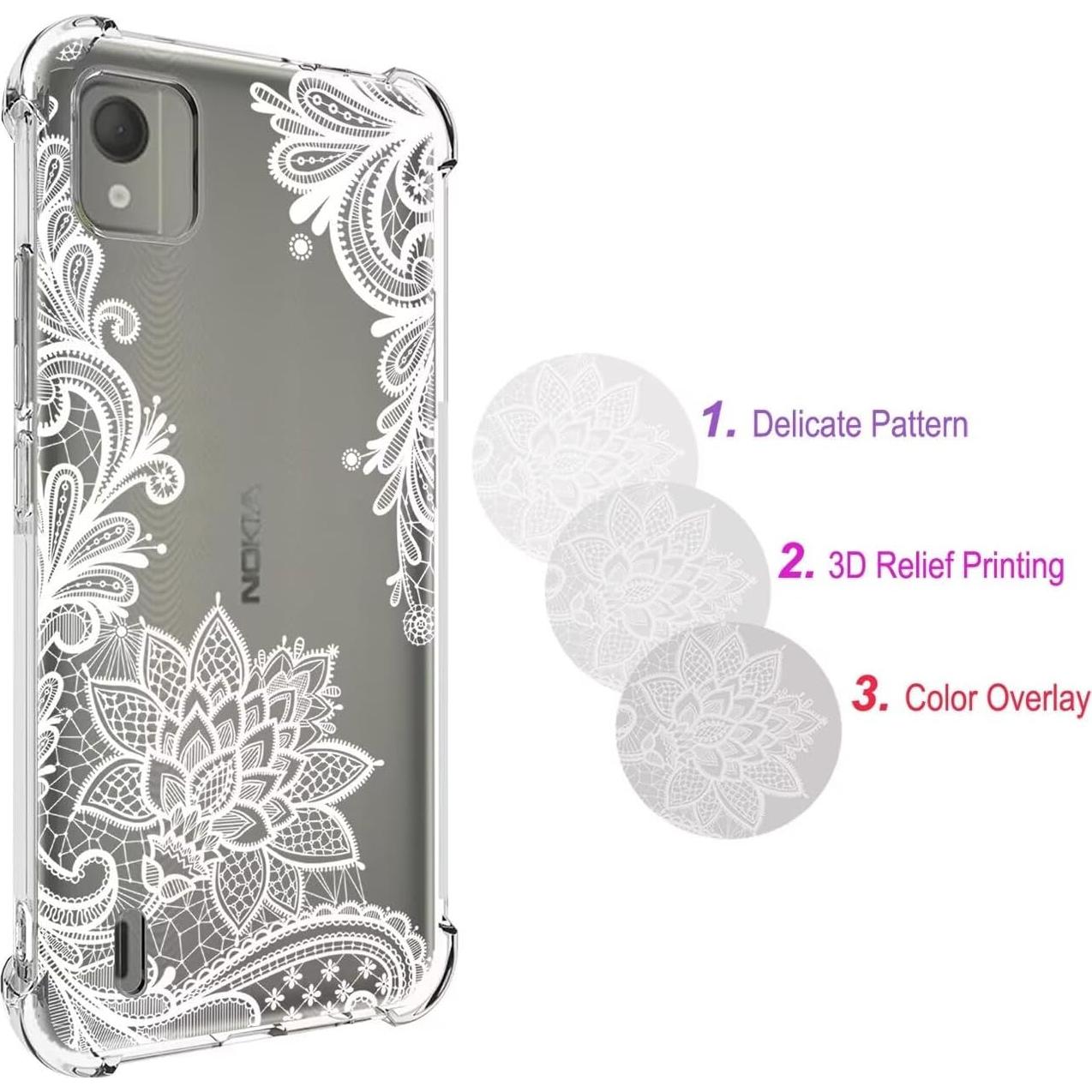 Funda Protectora TPU Mandala para Nokia C2 2da Edición