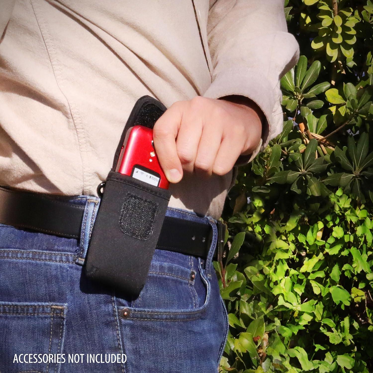 Funda de Cintura Neopreno USA Gear para Teléfono Plegable