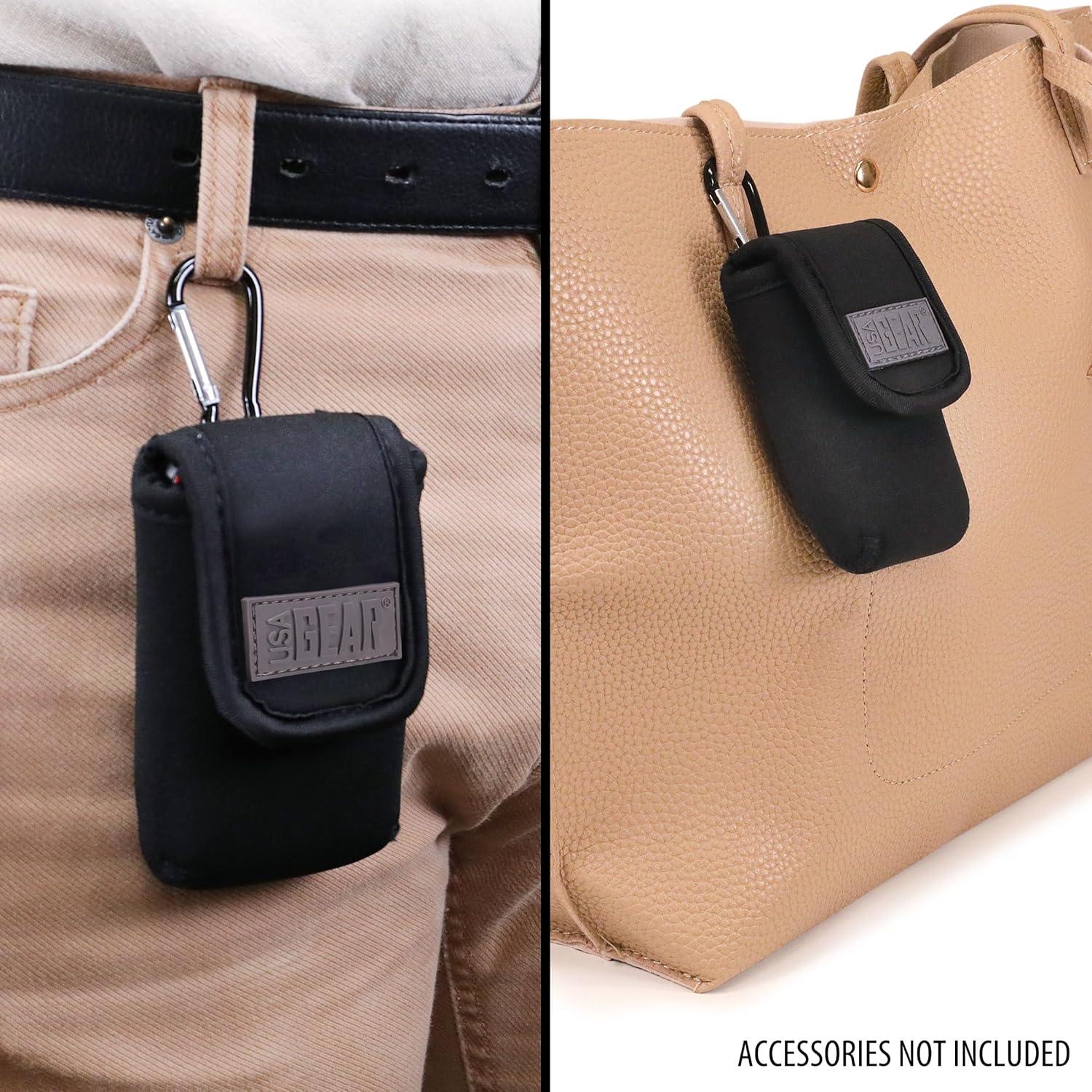 Funda de Cintura Neopreno USA Gear para Teléfono Plegable