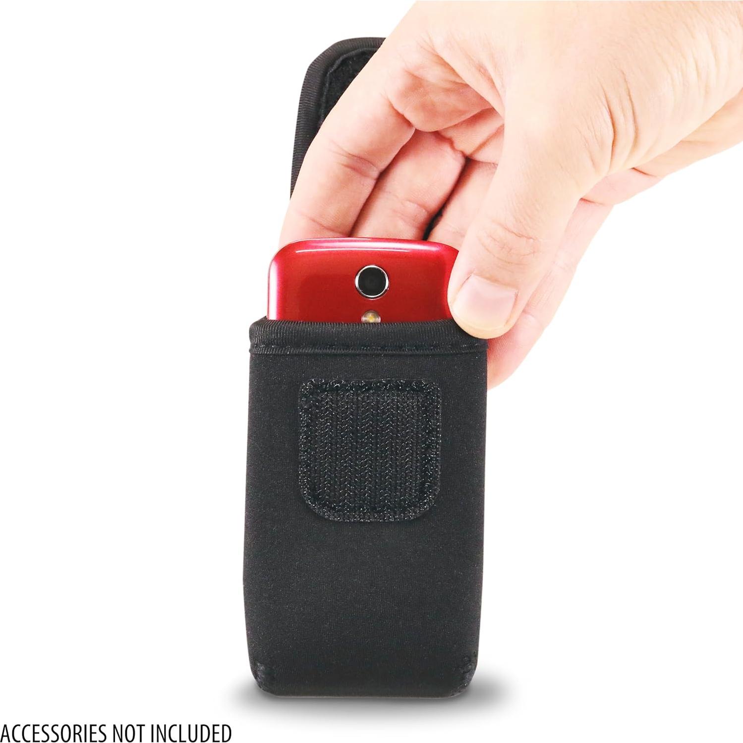 Funda de Cintura Neopreno USA Gear para Teléfono Plegable