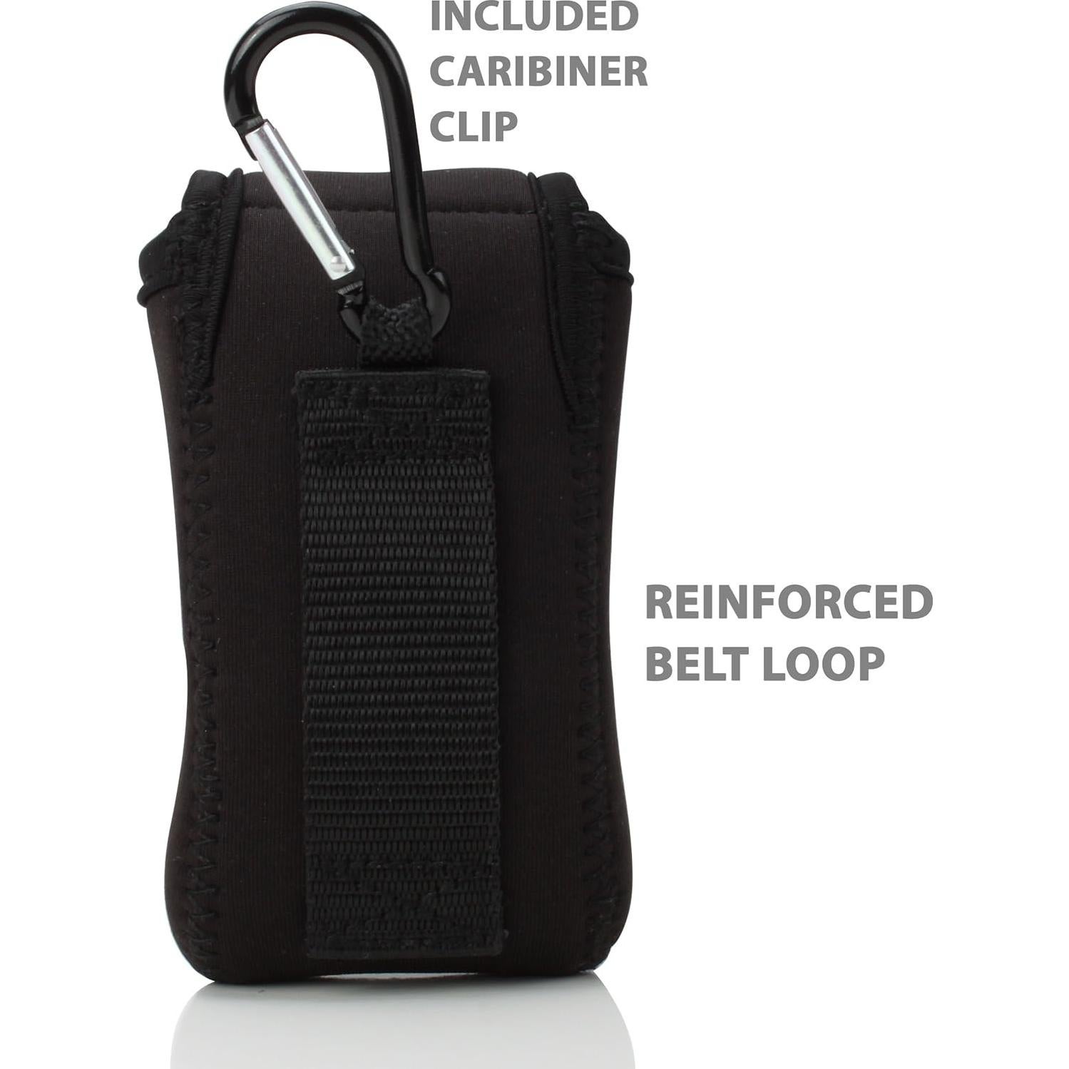 Funda de Cintura Neopreno USA Gear para Teléfono Plegable