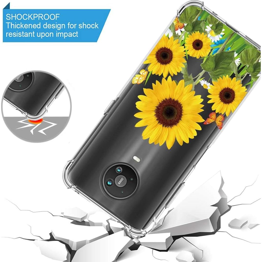 Funda delgada TPU para Nokia G10/G20 - Girasol, 32g