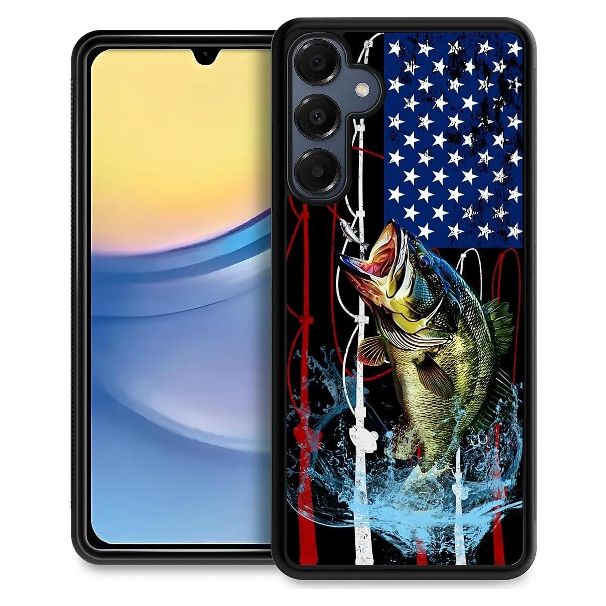 Funda Protectora Silicona Samsung Galaxy A16 Bandera Pesca