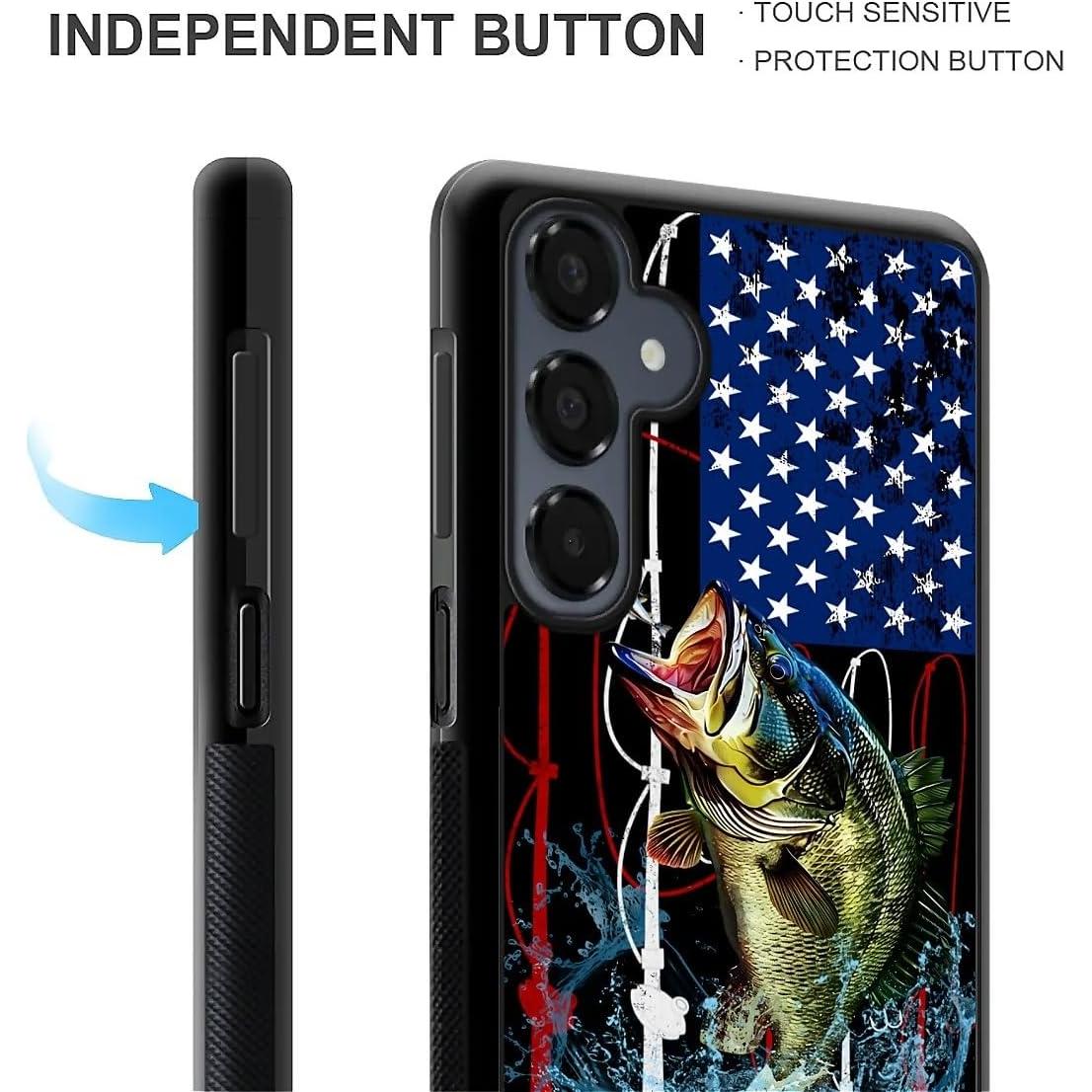 Funda Protectora Silicona Samsung Galaxy A16 Bandera Pesca