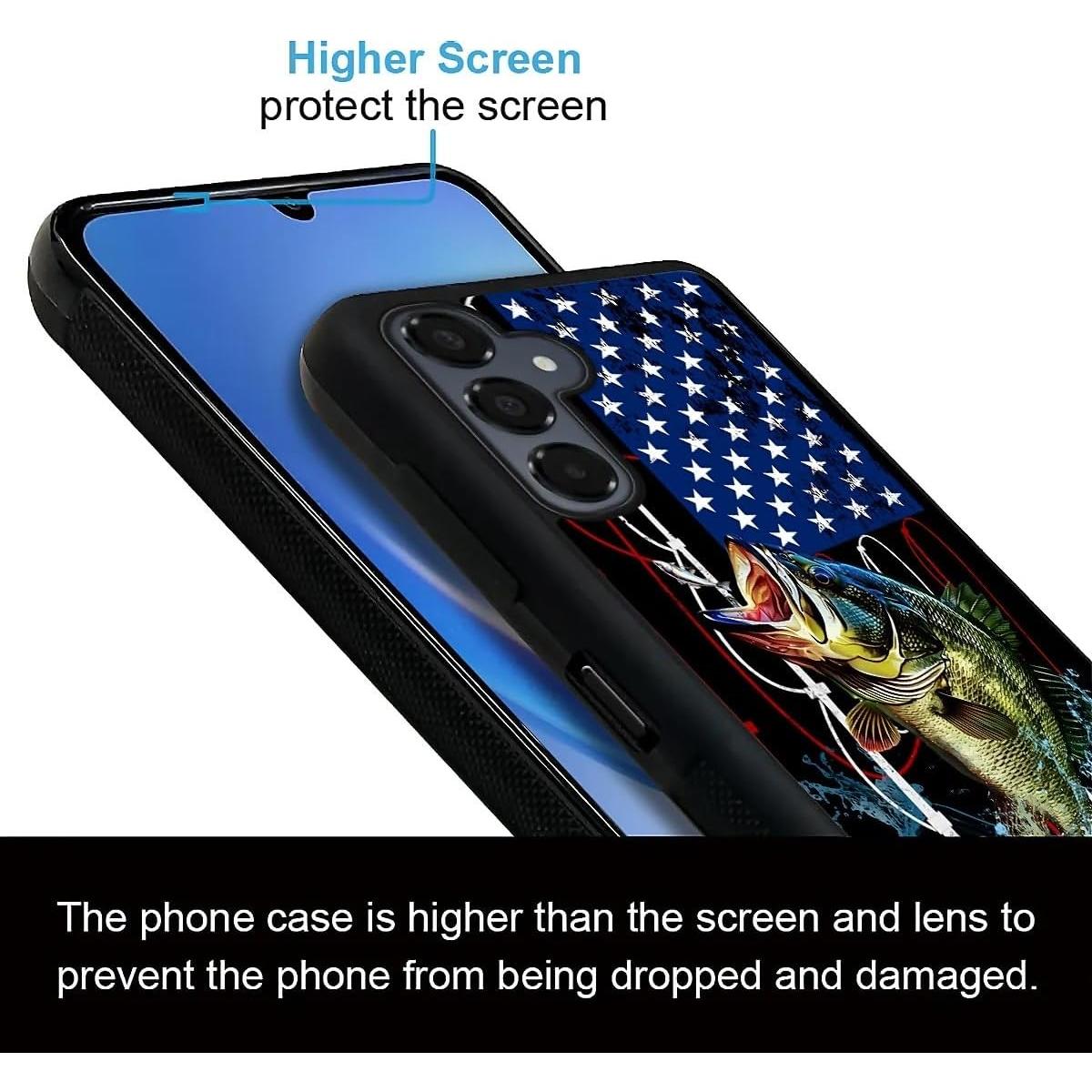 Funda Protectora Silicona Samsung Galaxy A16 Bandera Pesca