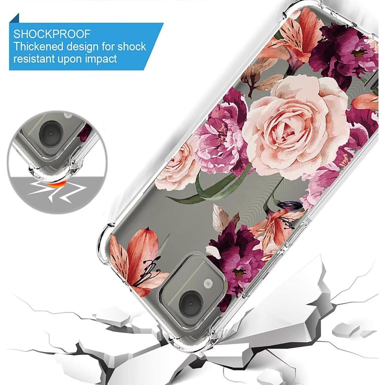 Funda Protectora TPU Floral para Nokia C110 6.3" - Sidande