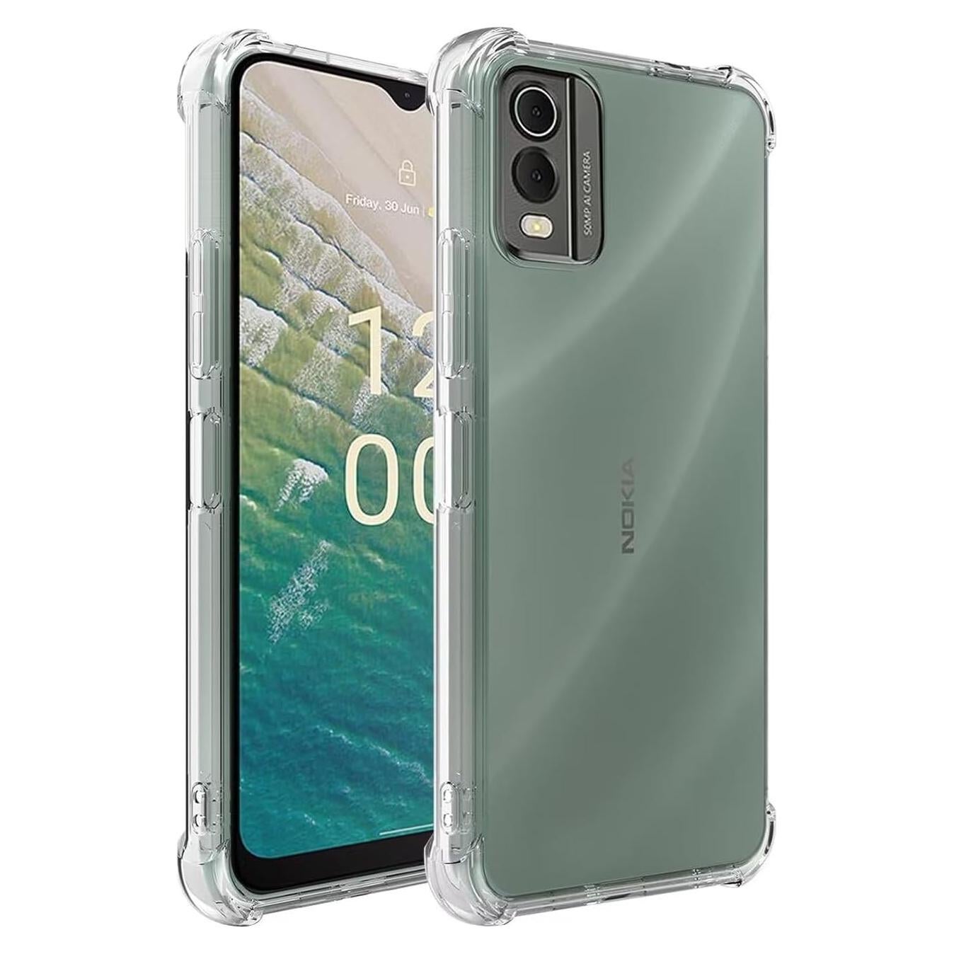 Funda Transparente TPU para Nokia C32 - Protección Anticaídas