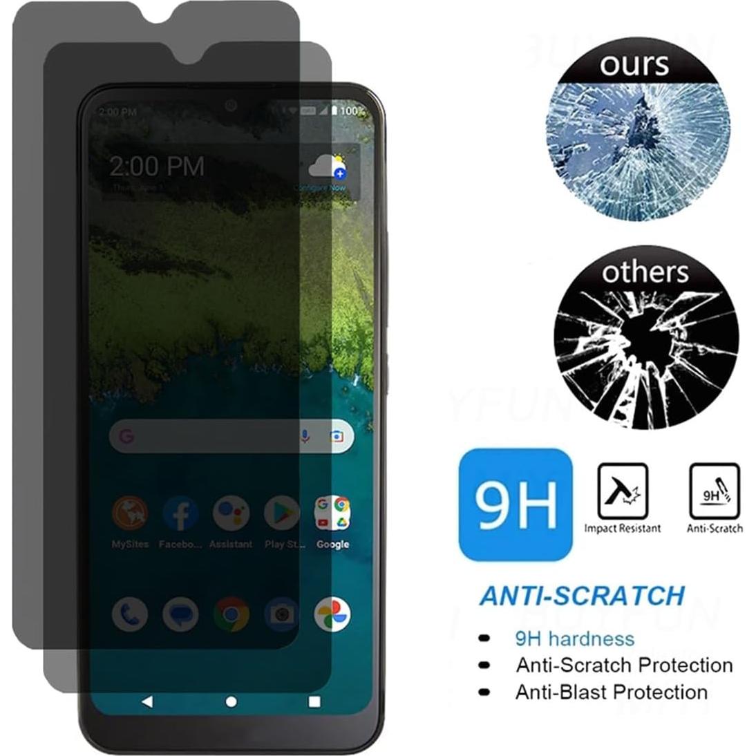 Protector de Pantalla Privado AISELAN para Nokia C110 2 Pcs