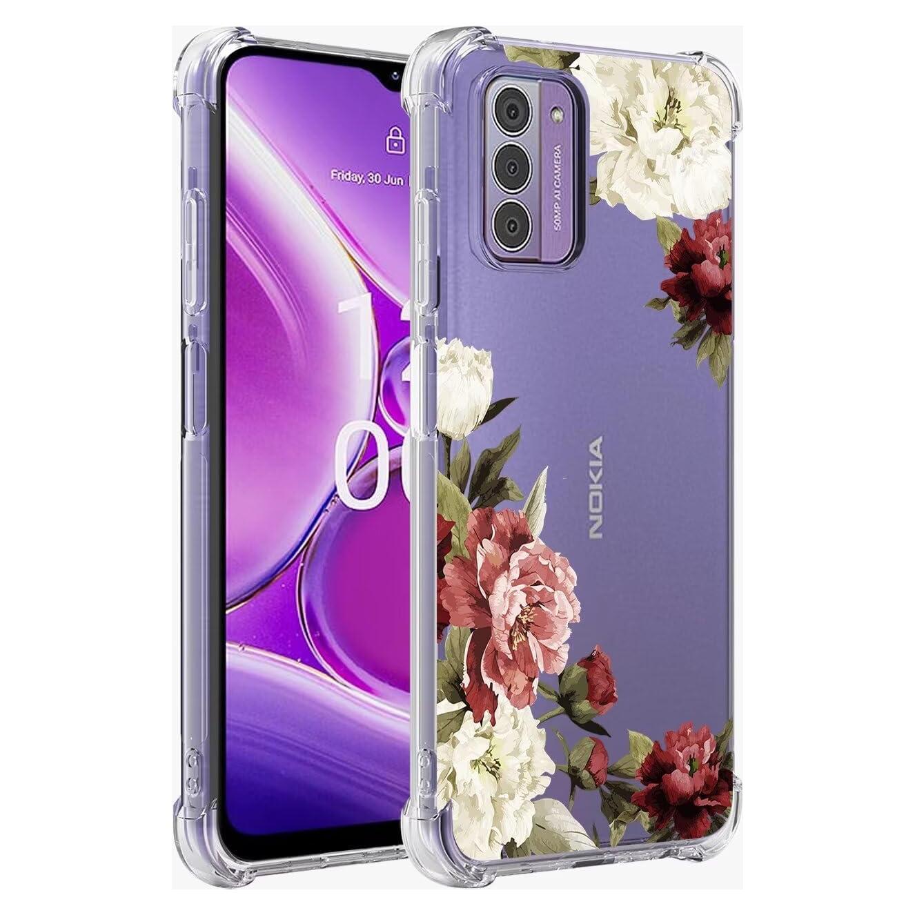 Funda TPU Floral para Nokia G42 5G y G310 5G - Ueokeird