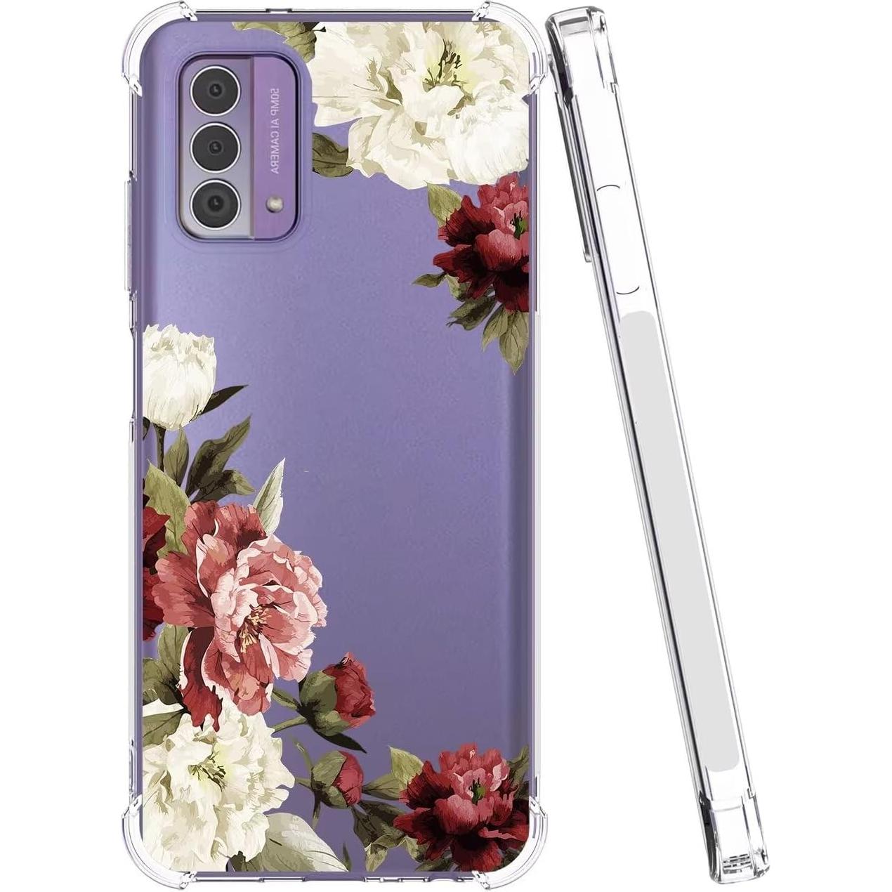 Funda TPU Floral para Nokia G42 5G y G310 5G - Ueokeird