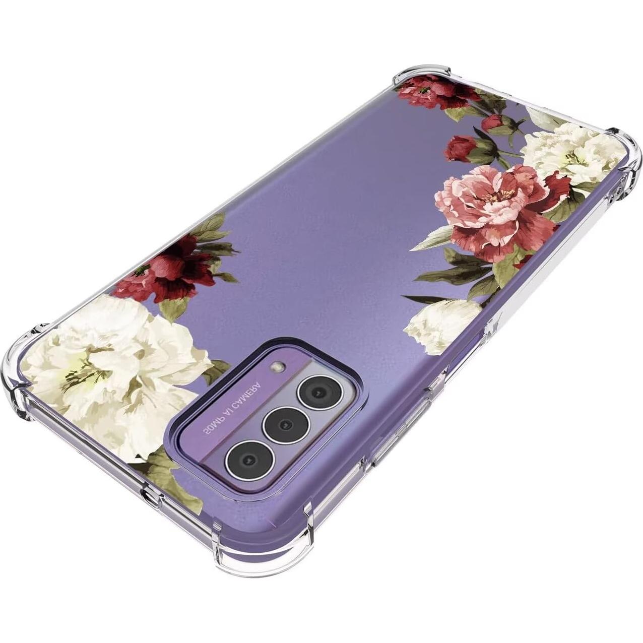 Funda TPU Floral para Nokia G42 5G y G310 5G - Ueokeird