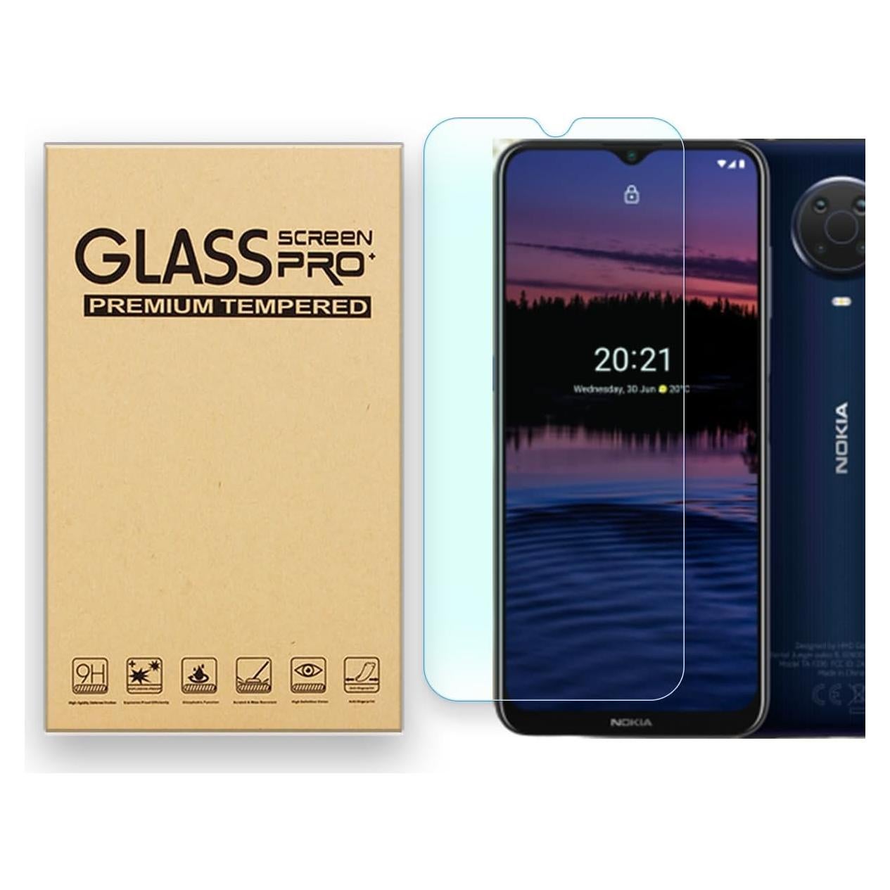 Protector de Pantalla Vidrio Templado Nokia G20/G10 9H Anti Rayas