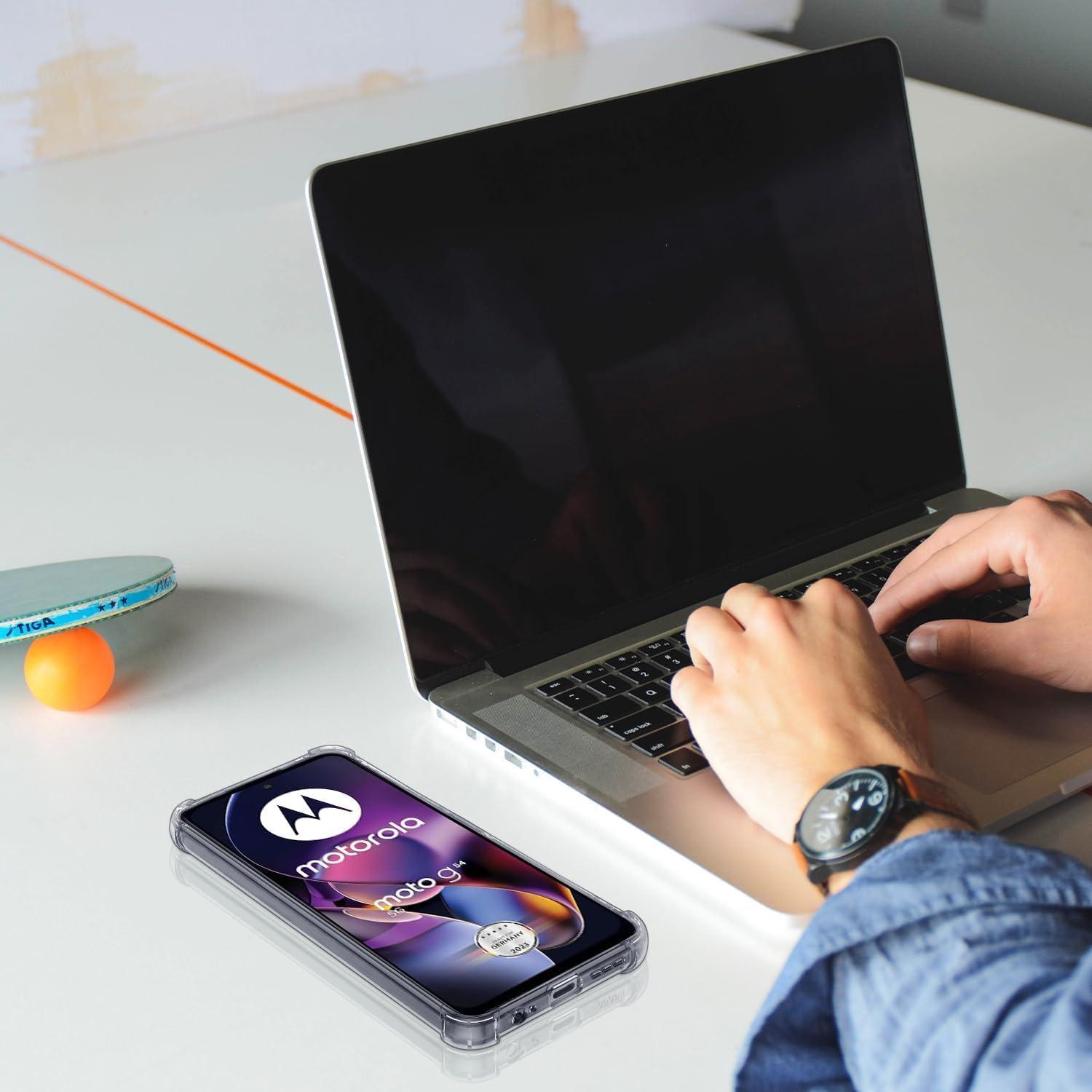 Funda TPU Transparente USTIYA para Motorola Moto G54