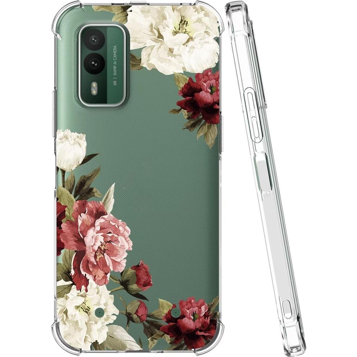 Funda TPU Floral para Nokia XR21 5G - Protección Premium