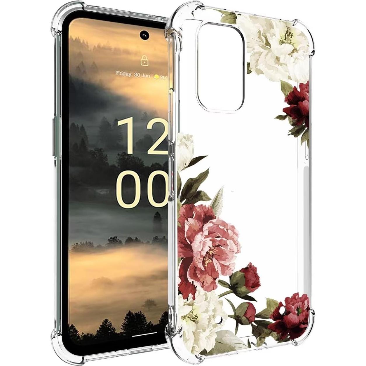 Funda TPU Floral para Nokia XR21 5G - Protección Premium
