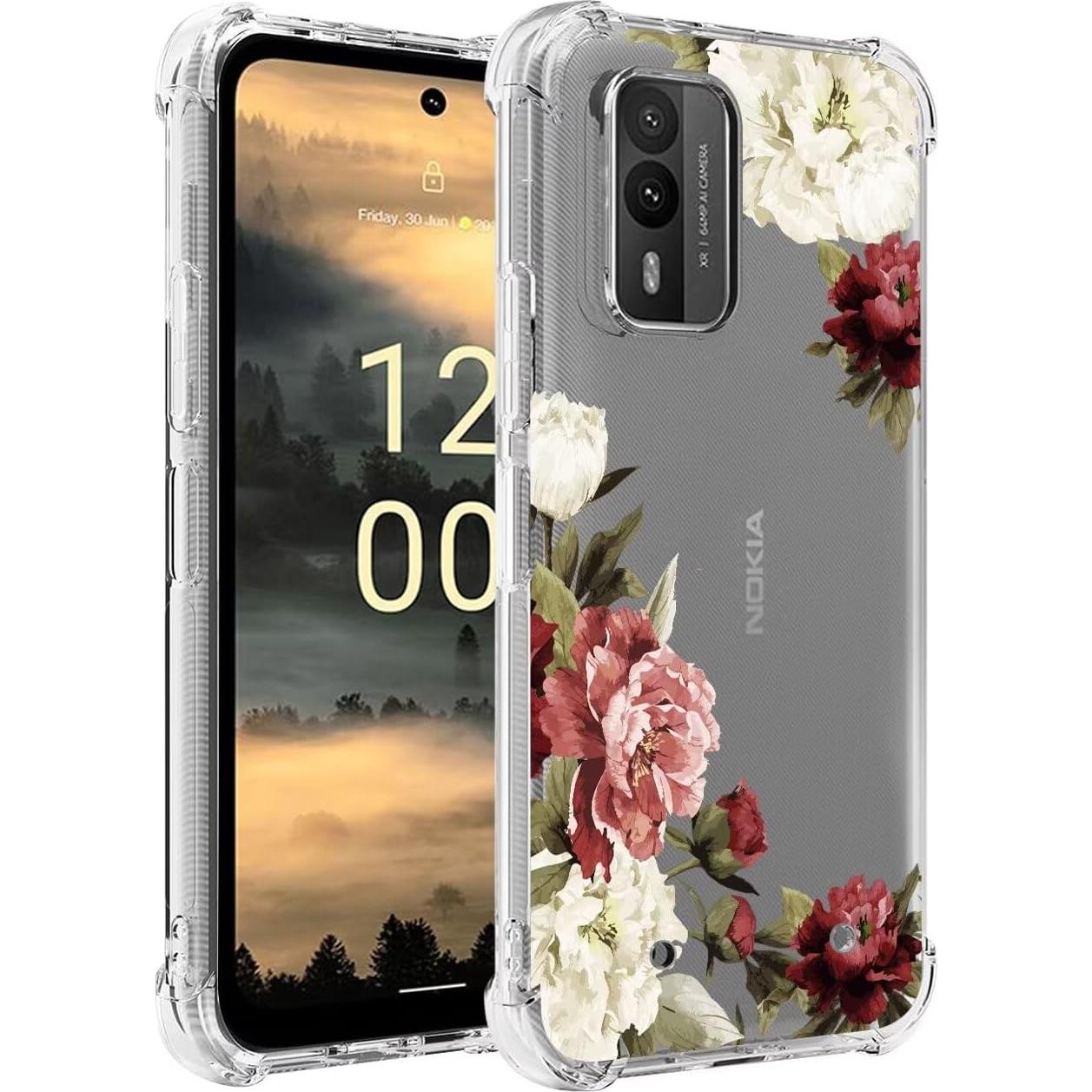 Funda TPU Floral para Nokia XR21 5G - Protección Premium