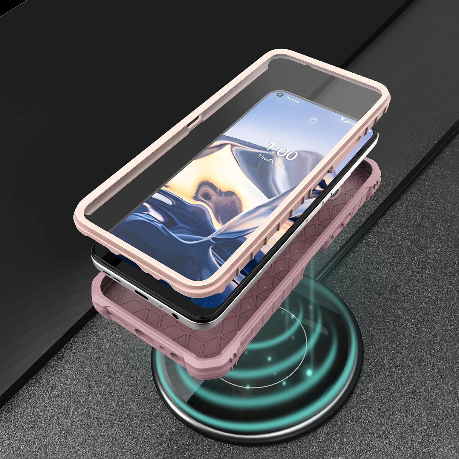 Funda ExoGuard Rosa para Nokia 8 V 5G UW y 8.3 con Soporte