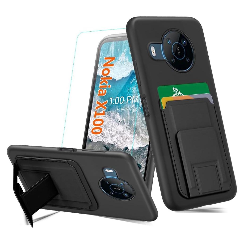 Funda protectora TPU para Nokia X100 - Soporte y ranuras