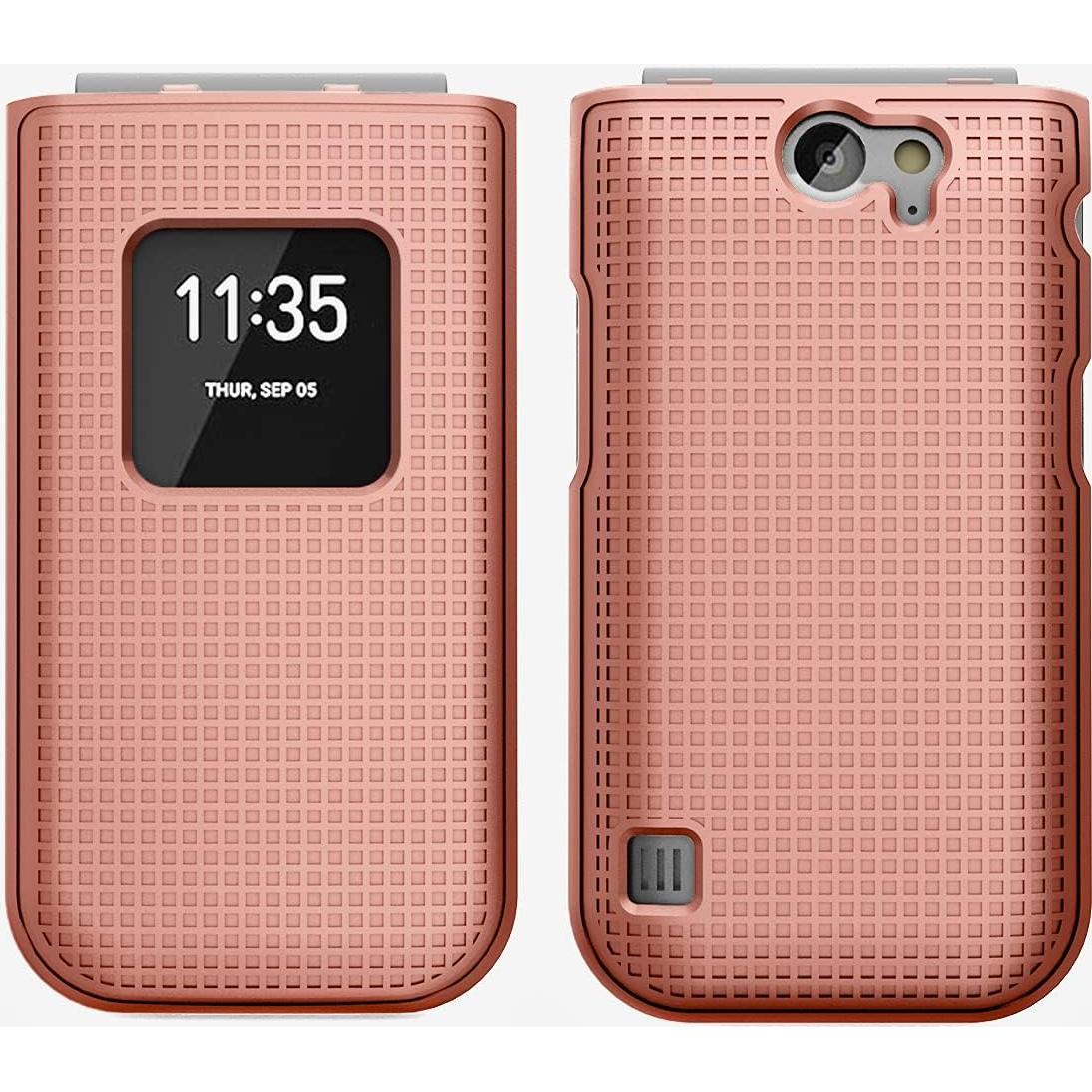 Funda Dura Nakedcellphone Rosa Dorado para Nokia 2720 V