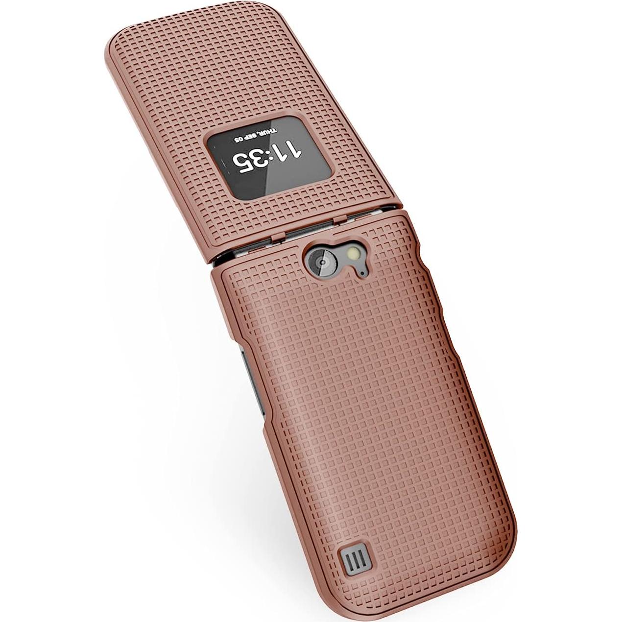 Funda Dura Nakedcellphone Rosa Dorado para Nokia 2720 V