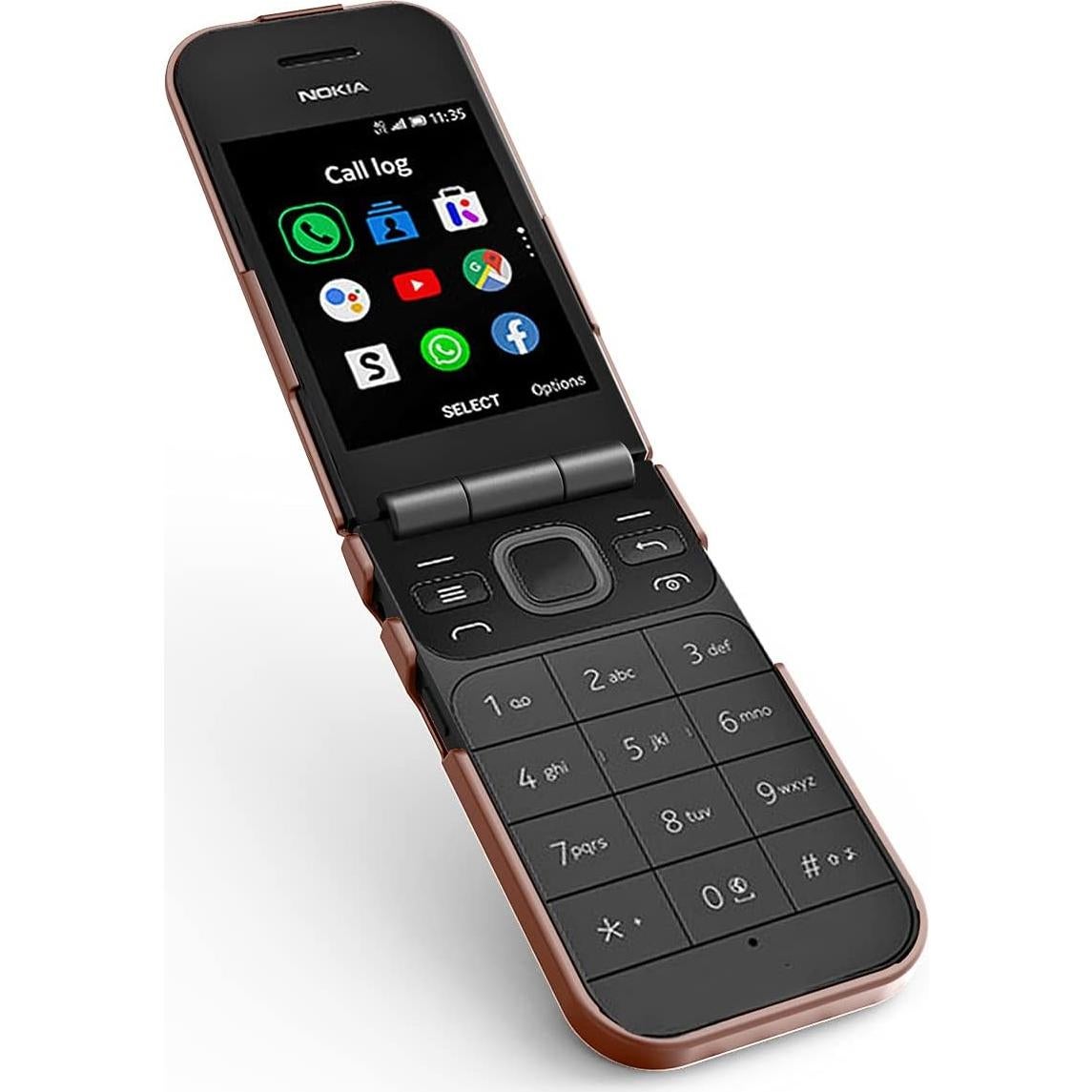 Funda Dura Nakedcellphone Rosa Dorado para Nokia 2720 V