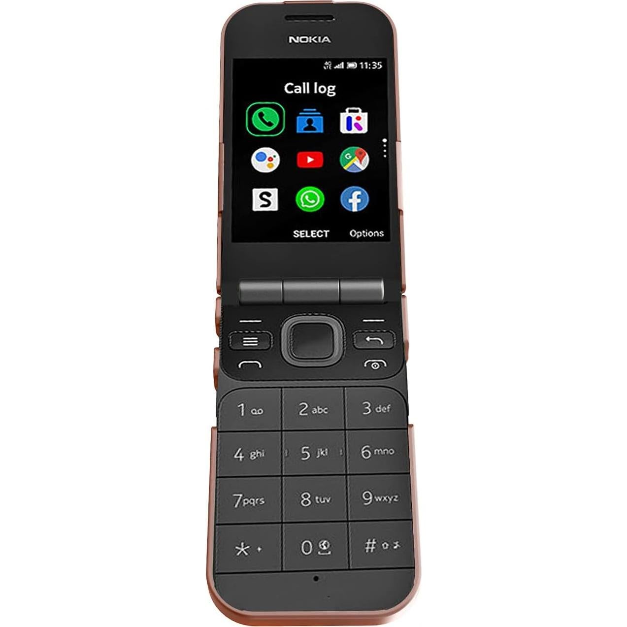 Funda Dura Nakedcellphone Rosa Dorado para Nokia 2720 V