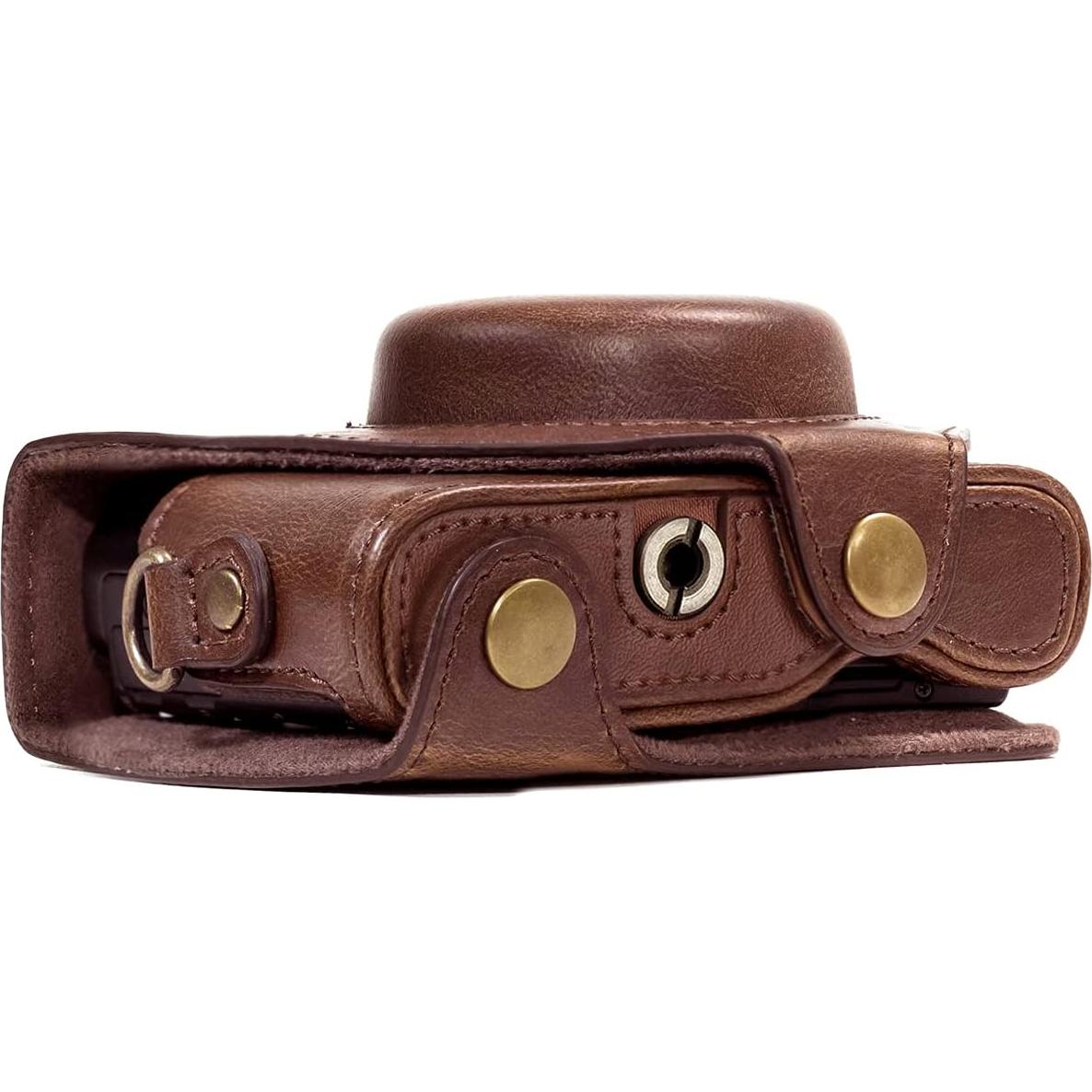 Funda de cámara de cuero MegaGear para Sony Cyber-Shot RX100