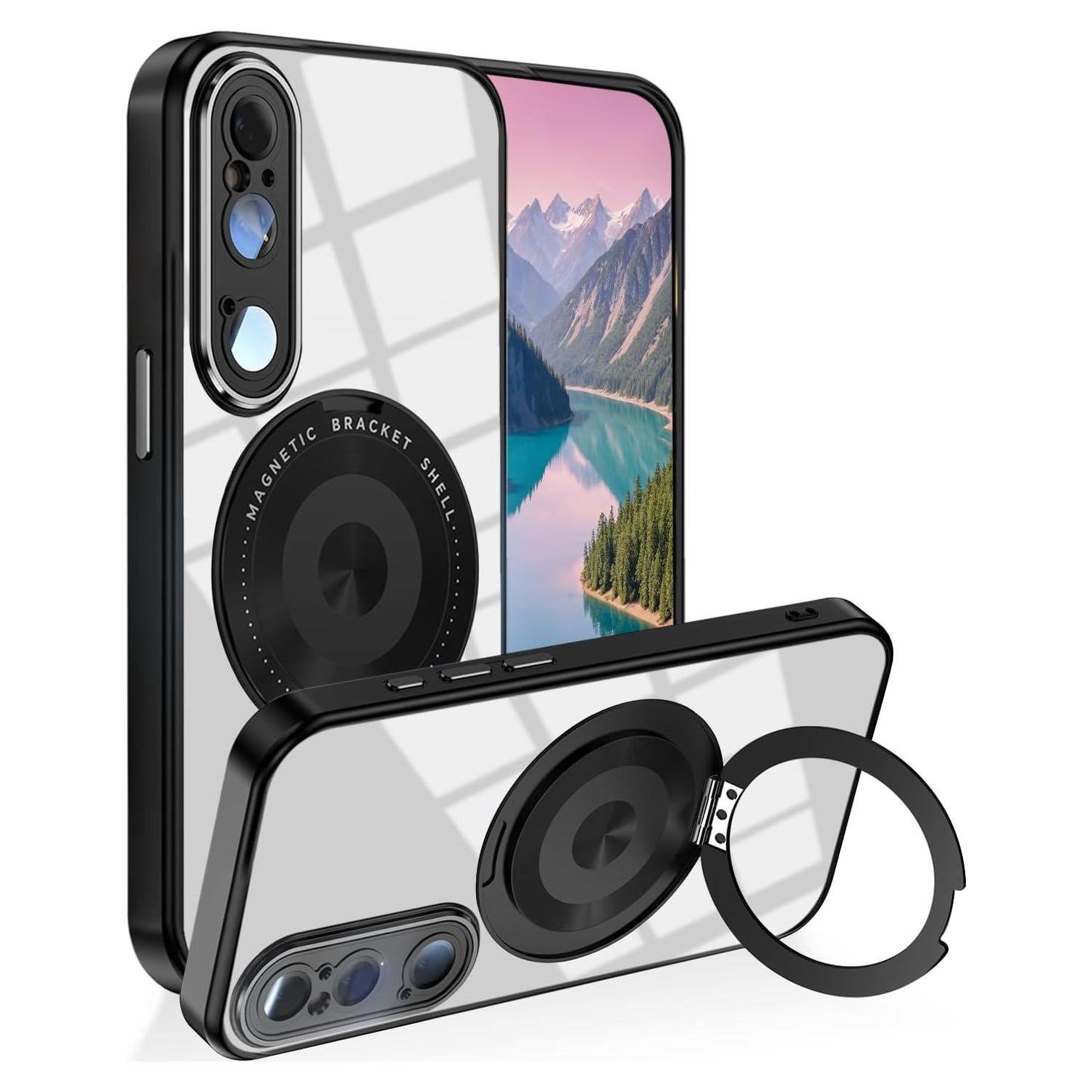 Funda Magnética Sony Xperia 1 VI con Soporte 360° - Negra