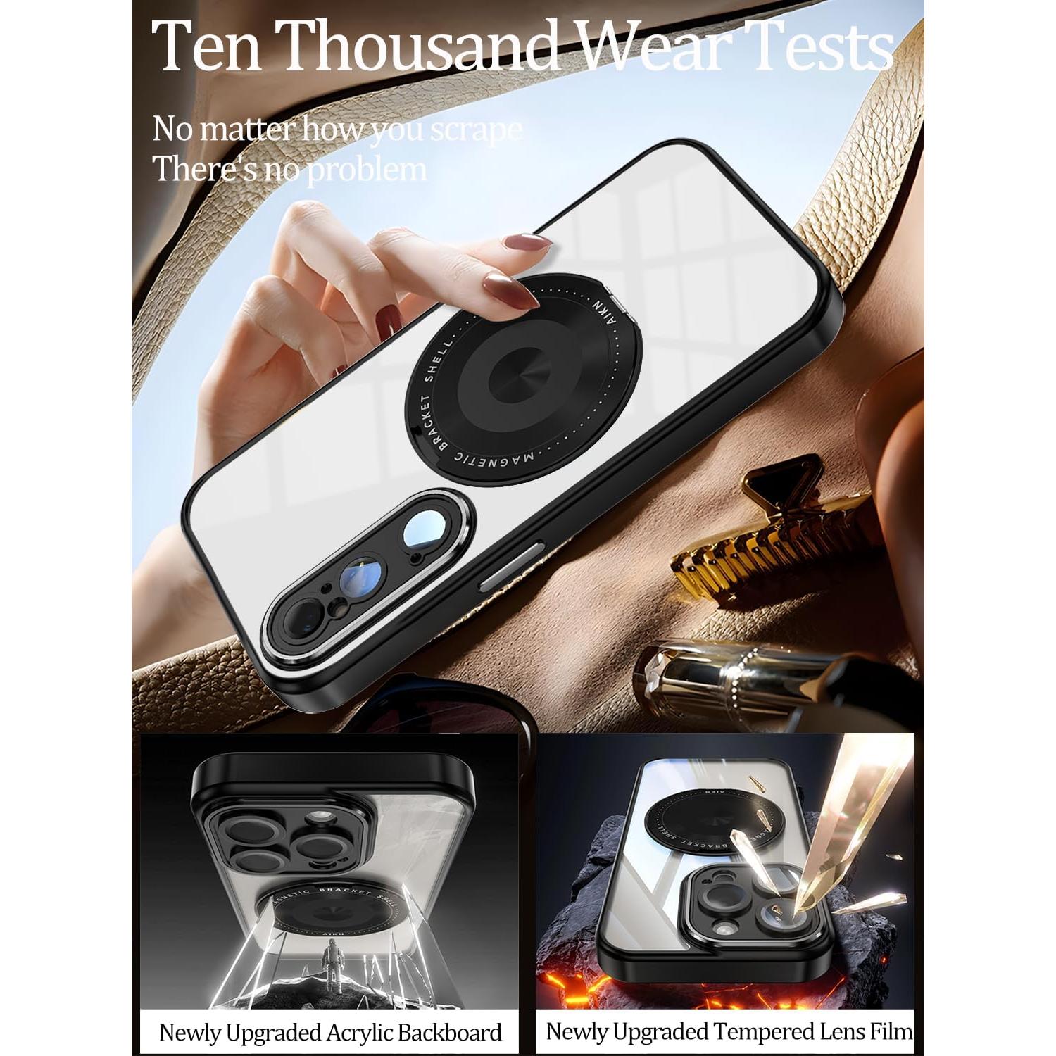 Funda Magnética Sony Xperia 1 VI con Soporte 360° - Negra