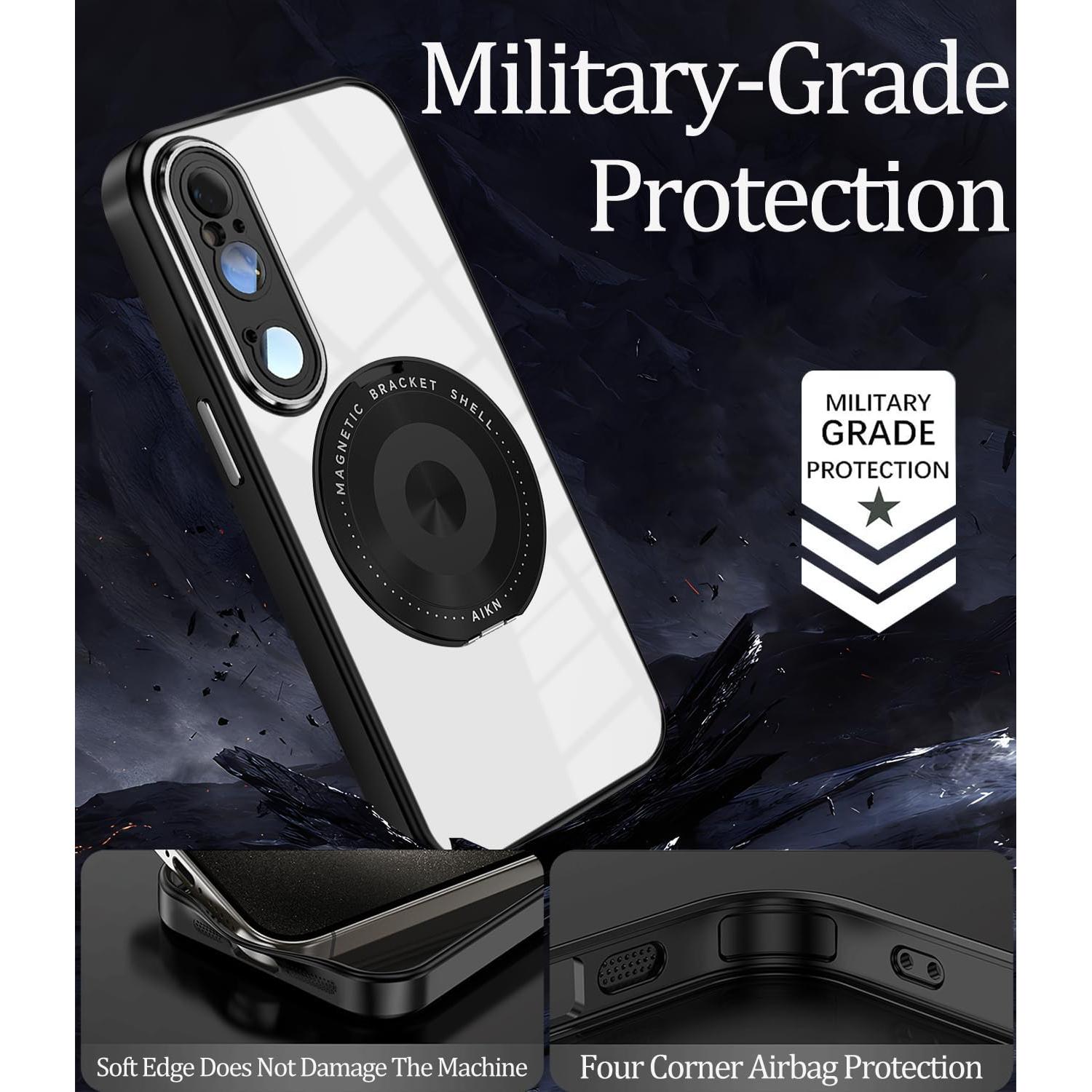 Funda Magnética Sony Xperia 1 VI con Soporte 360° - Negra