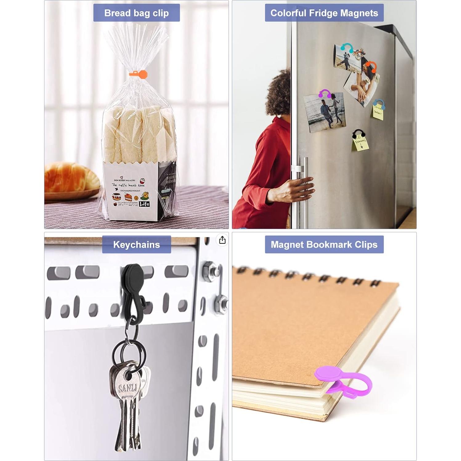 Organizador de Cables Magnético GRODOE 8 Piezas Colorido