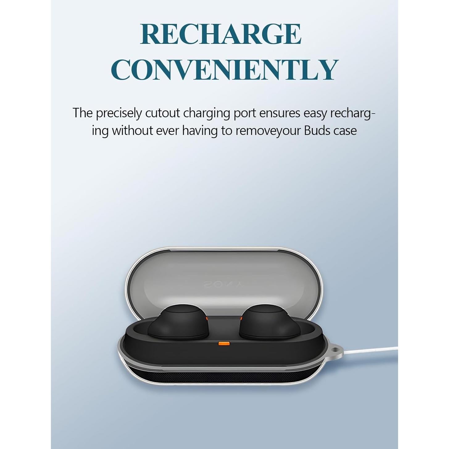 Funda Protectora TPU para Auriculares Sony WF-C500 - WUNIAK