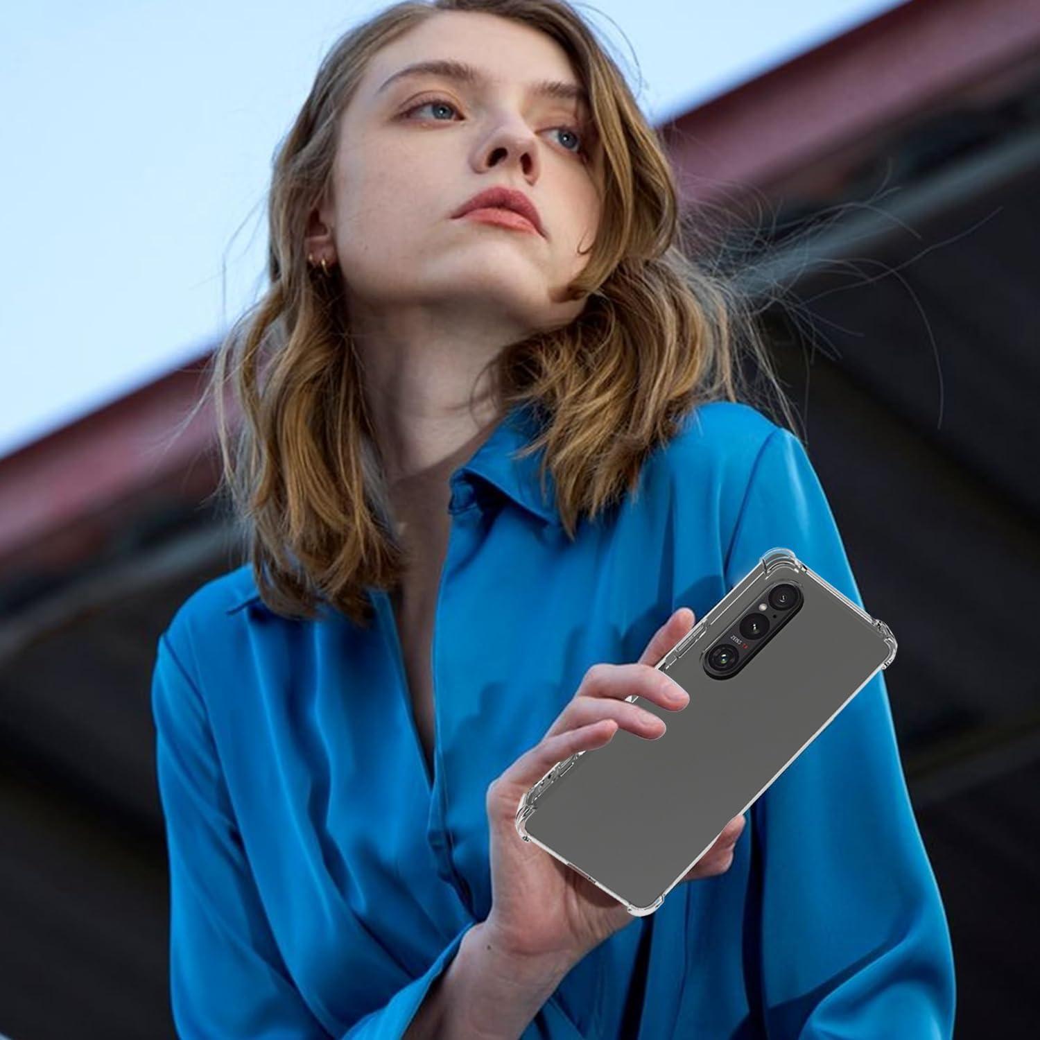 Funda TPU Transparente USTIYA para Sony Xperia 1 Vi 6 Gen