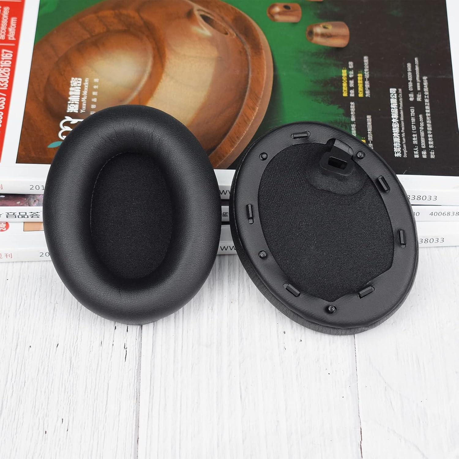 Almohadillas de Reemplazo MOLGRIA para Sony WH-1000XM4 - Negro