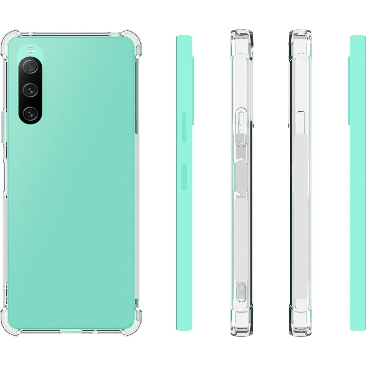 Funda TPU Transparente USTIYA para Sony Xperia 10 V - Protección Impactos