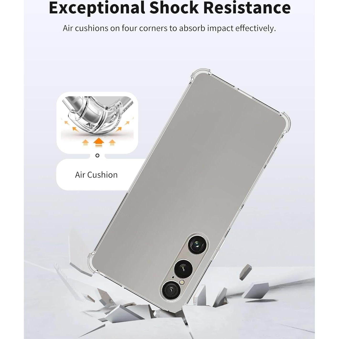 Funda TPU Transparente para Sony Xperia 1 VII - Resistente a Golpes