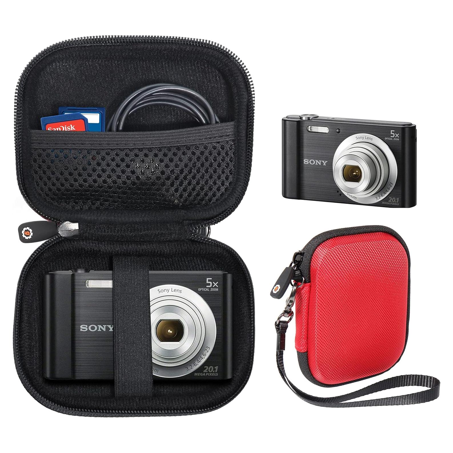 Funda de cámara digital WGear para Sony, Canon, Nikon - Rojo