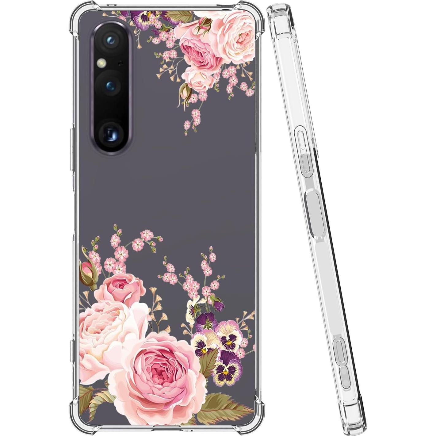 Funda de Silicona TPU Rosa para Sony Xperia 1 V 6.5"