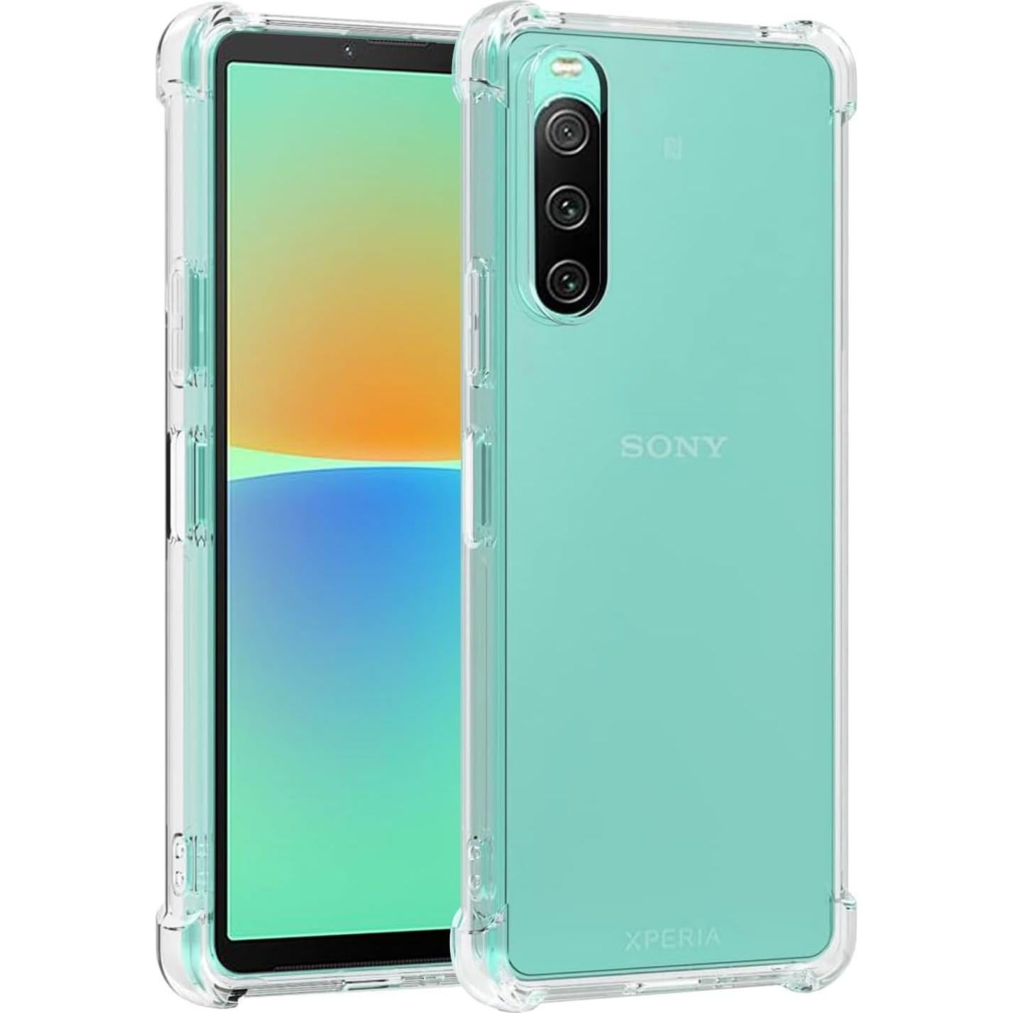 Funda TPU Transparente para Sony Xperia 10 IV 5G - Slim y Anti-Rasguños