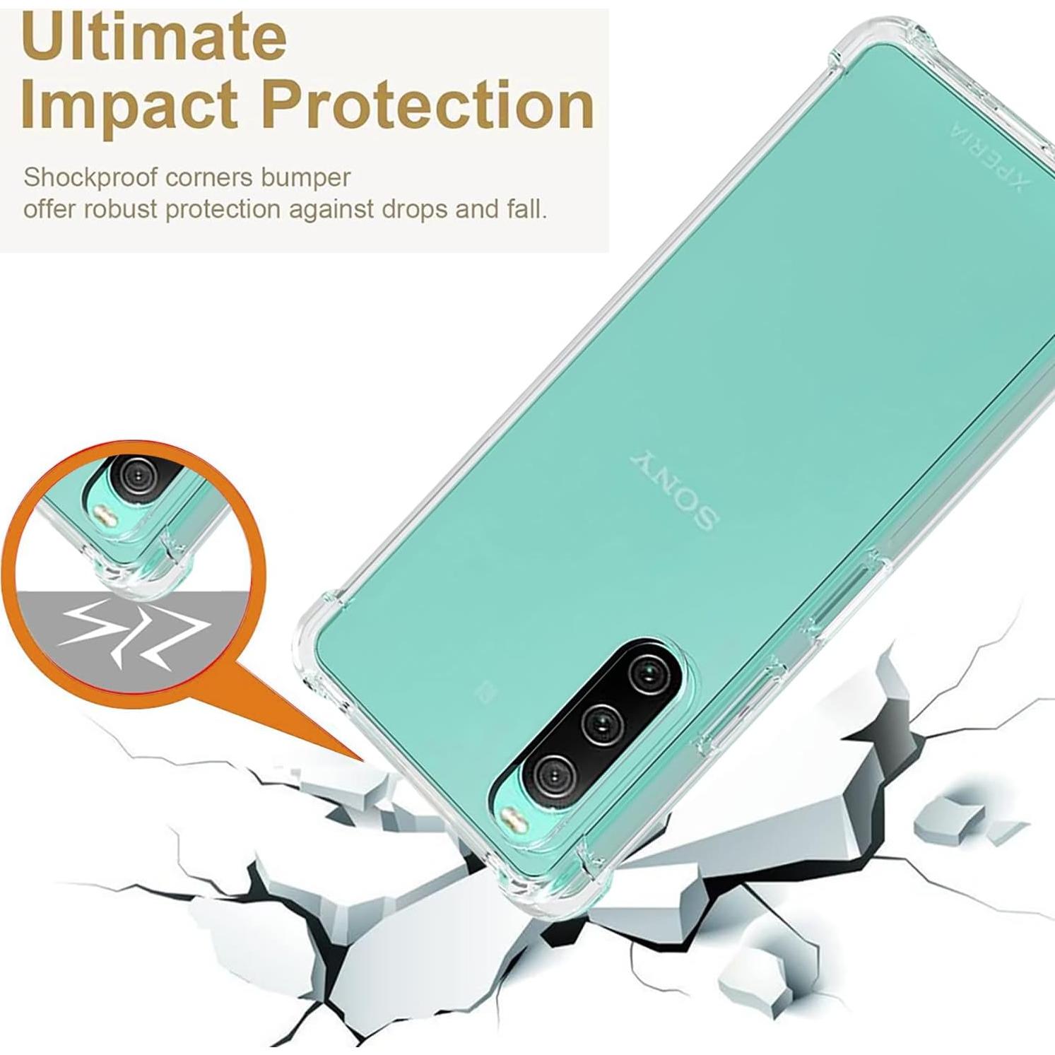 Funda TPU Transparente para Sony Xperia 10 IV 5G - Slim y Anti-Rasguños