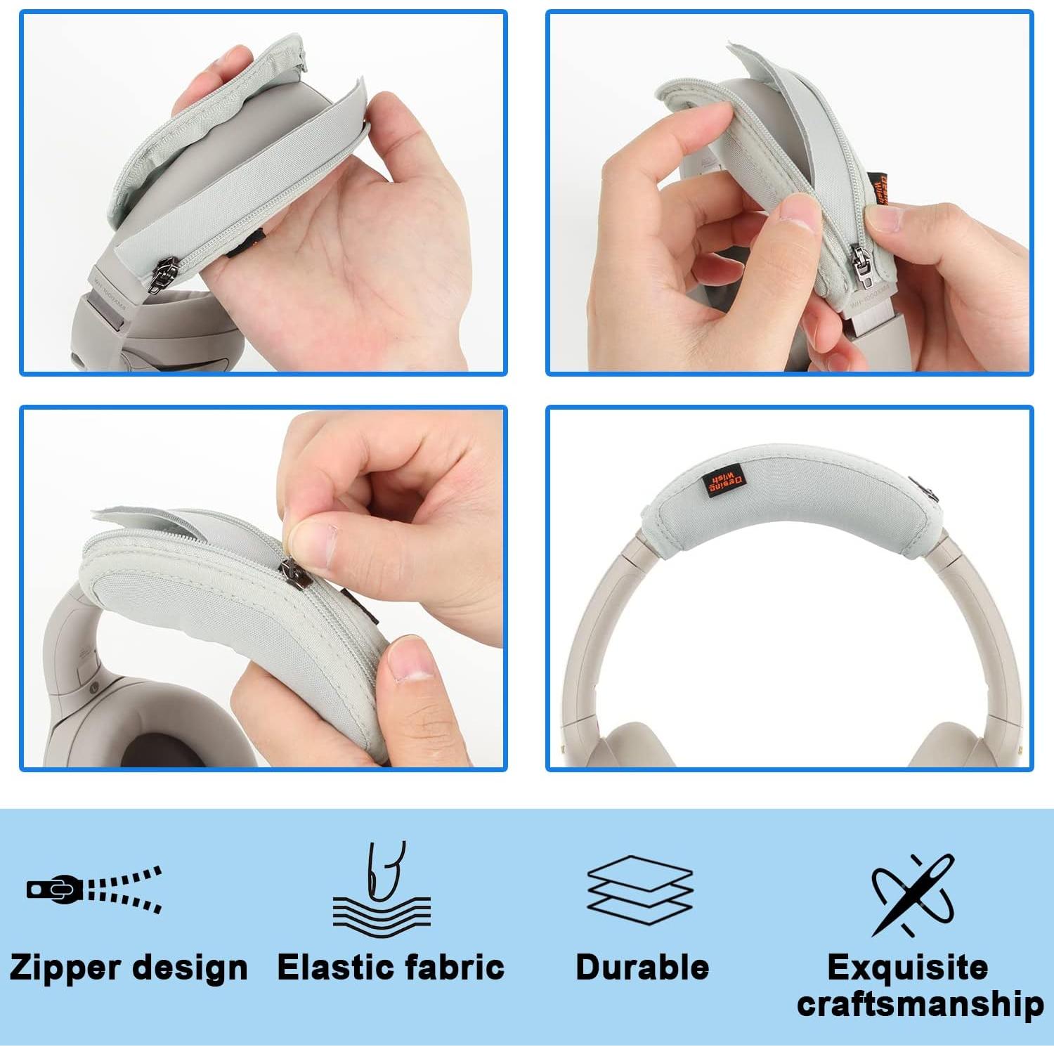 Cubierta de almohadilla de repuesto Desing Wish para Sony WH-1000XM2/3/4