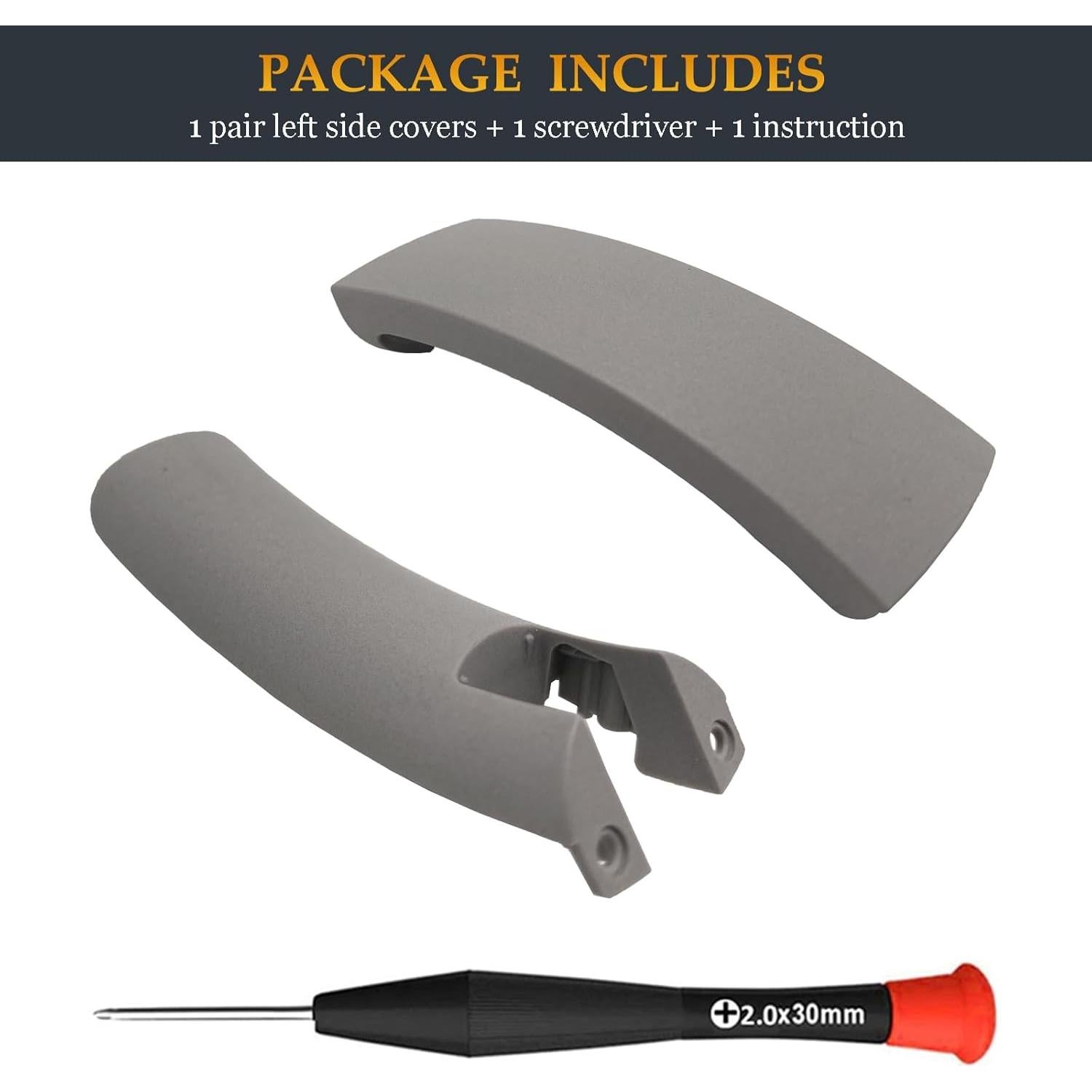 Cubiertas Laterales Izquierda Plata para Auriculares Sony WH-1000XM4