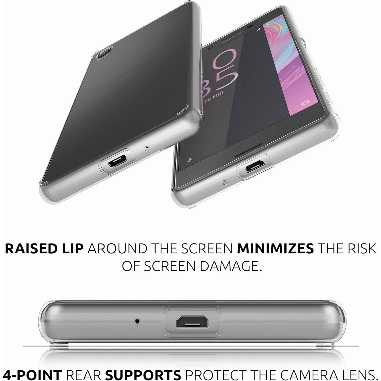 Funda Híbrida Transparente Inskin para Sony Xperia X