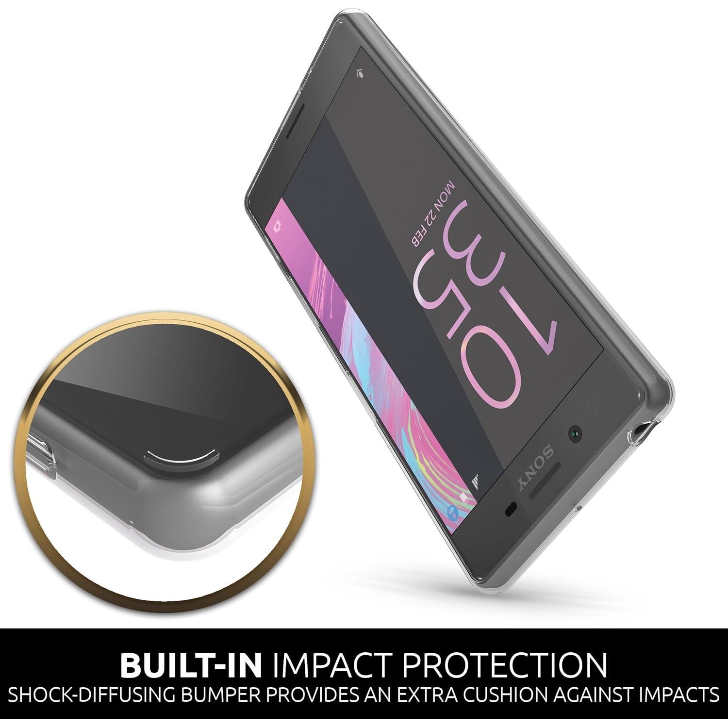 Funda Híbrida Transparente Inskin para Sony Xperia X