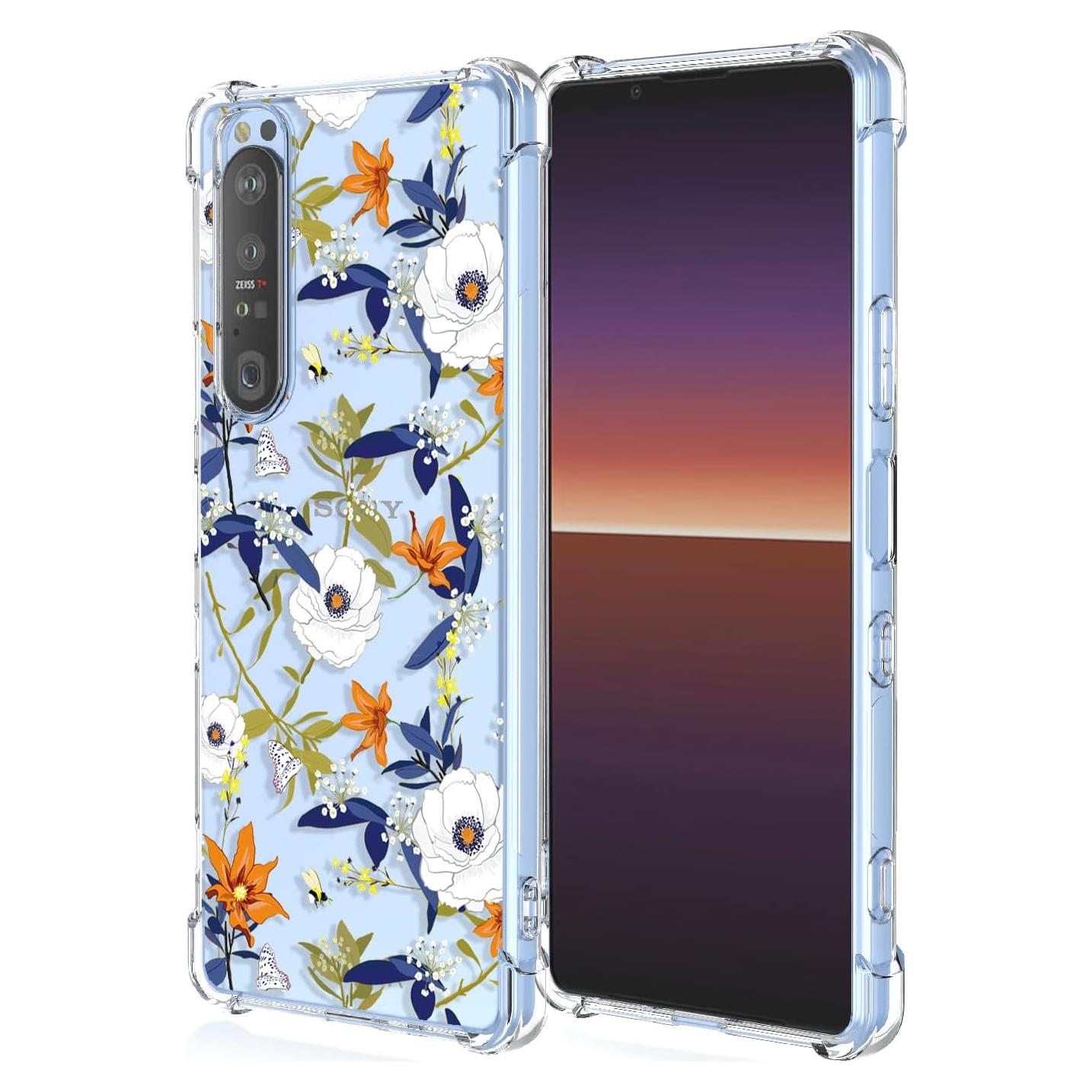 Funda TPU Sony Xperia 1 III Floral Colorido Antigolpes