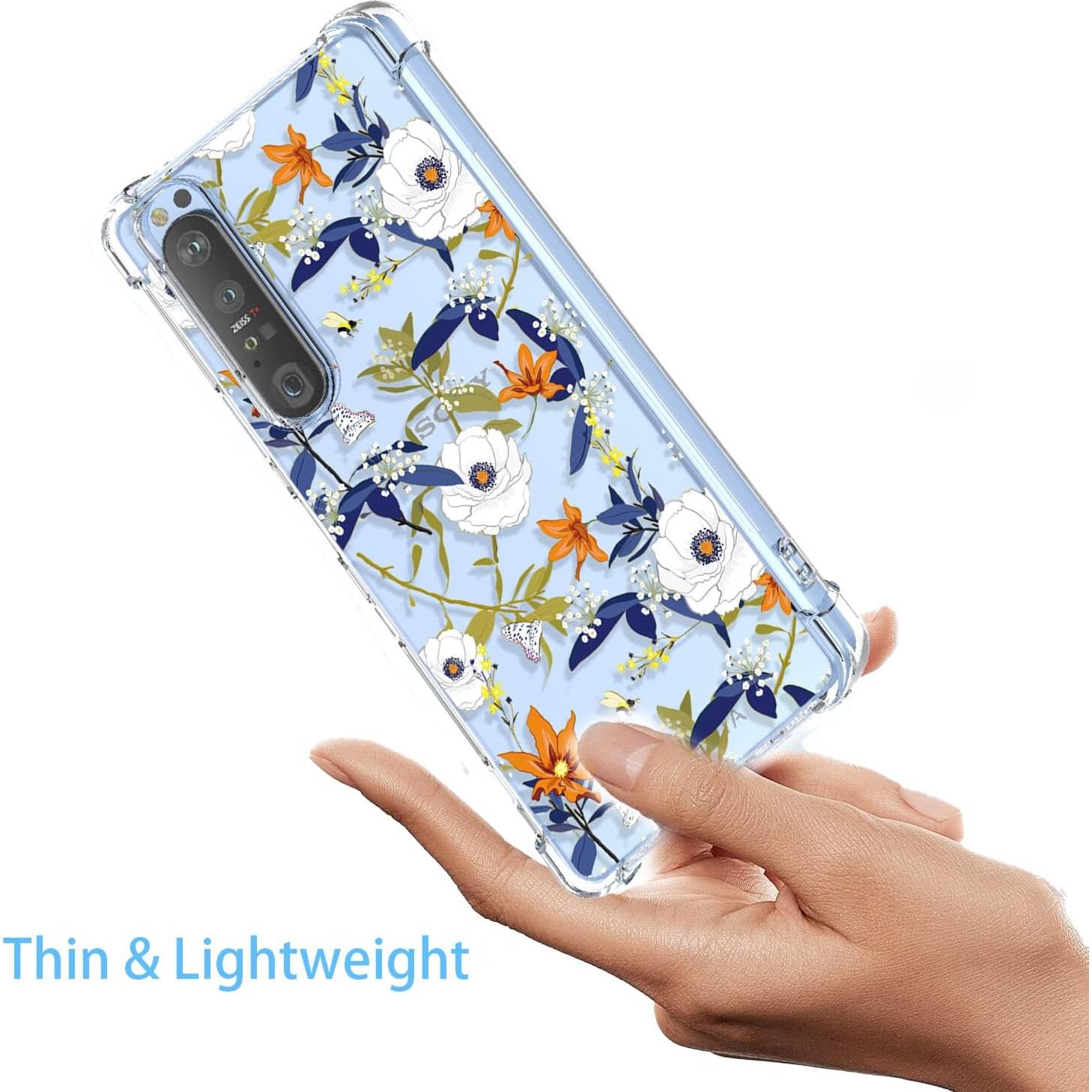 Funda TPU Sony Xperia 1 III Floral Colorido Antigolpes
